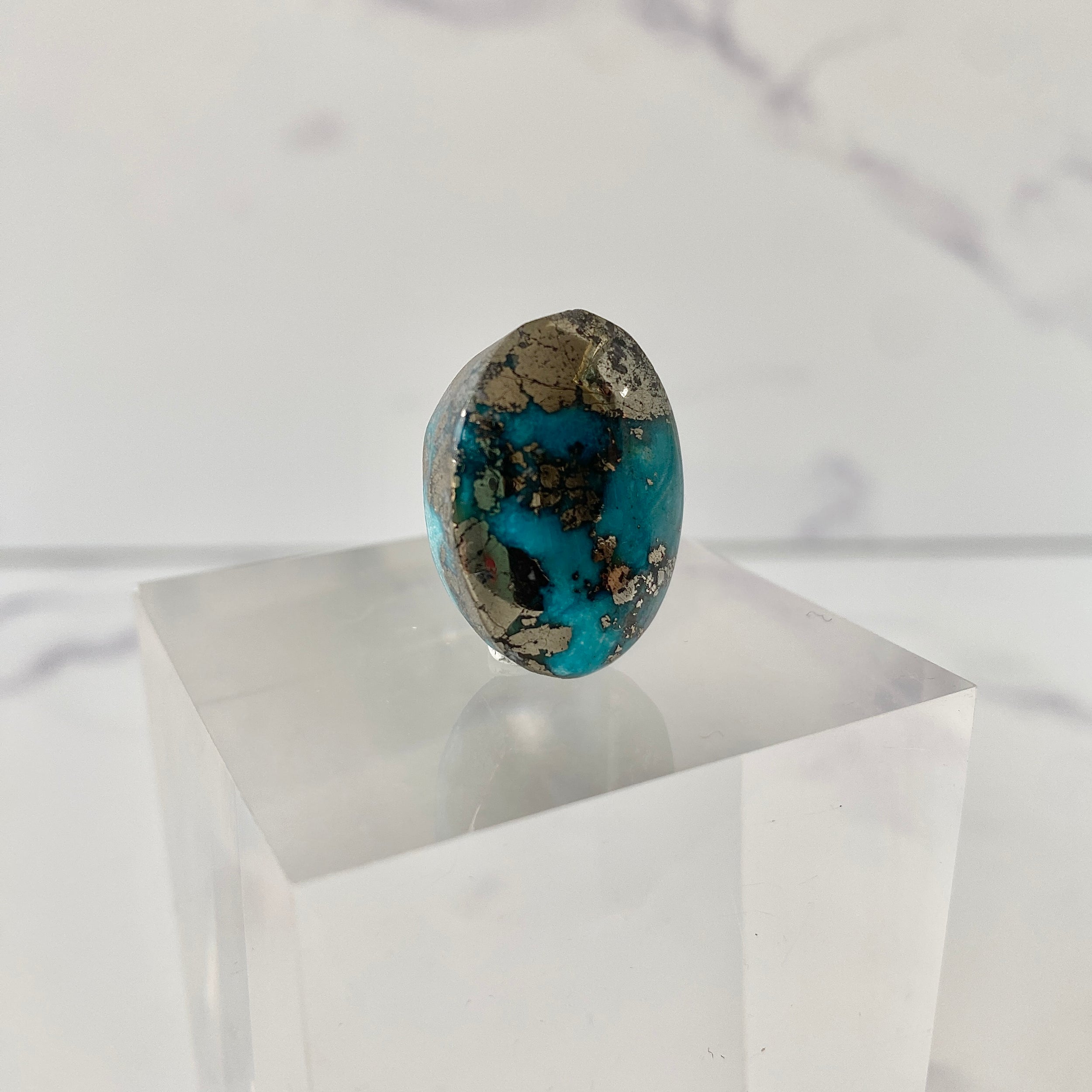 Türkis Cabochon - Nahaufnahme