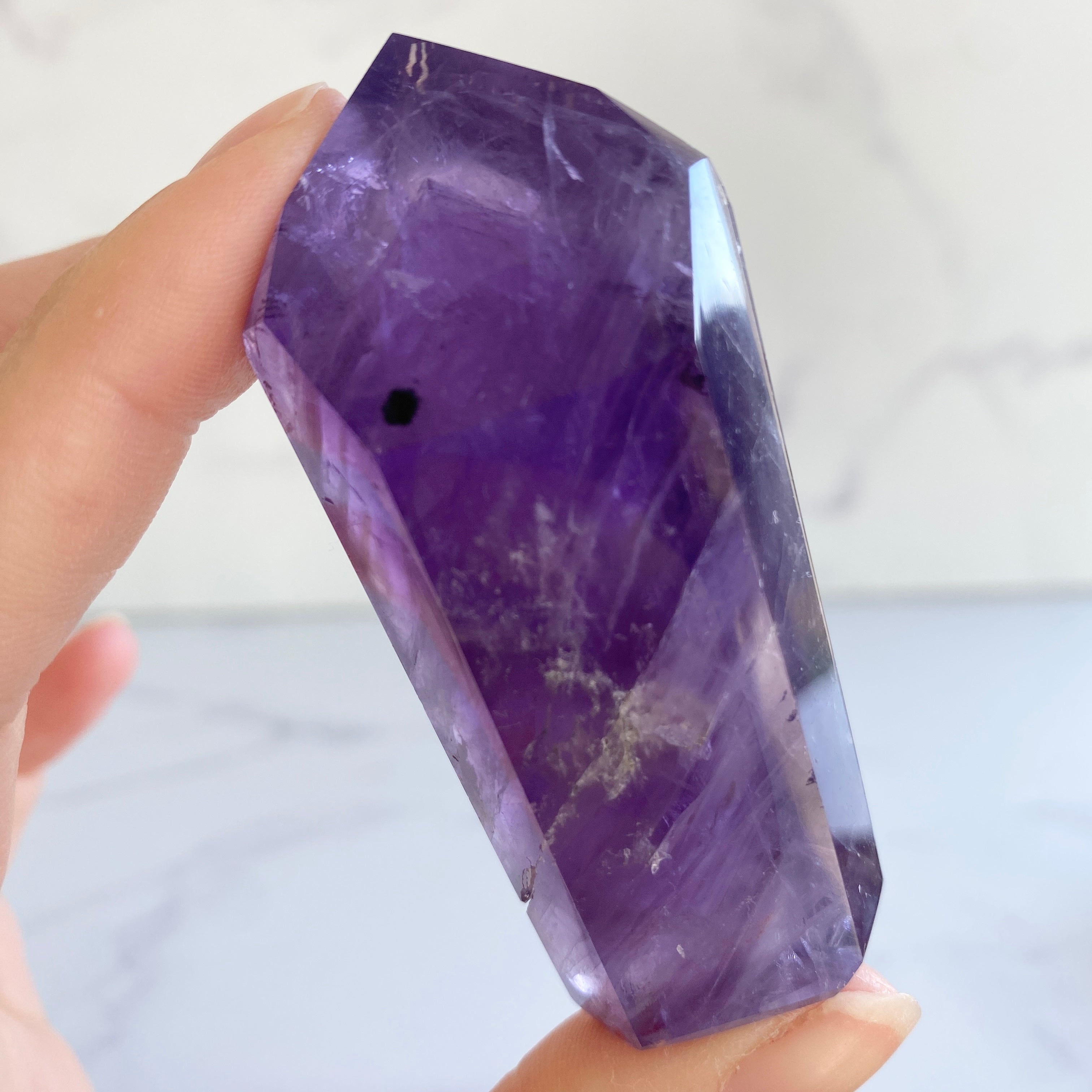 Amethyst Turm mit Hollandit