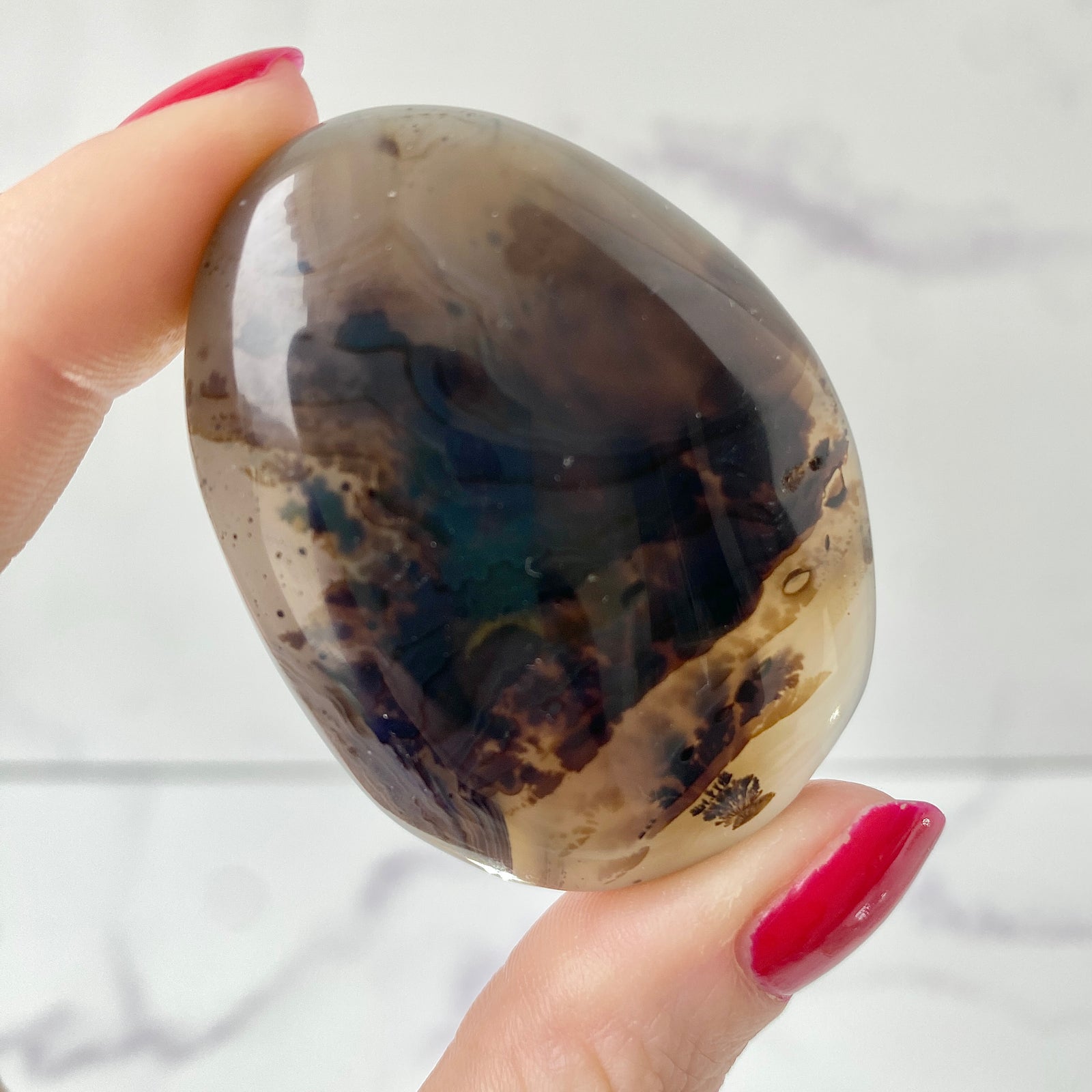Dendritic Opal Handstein