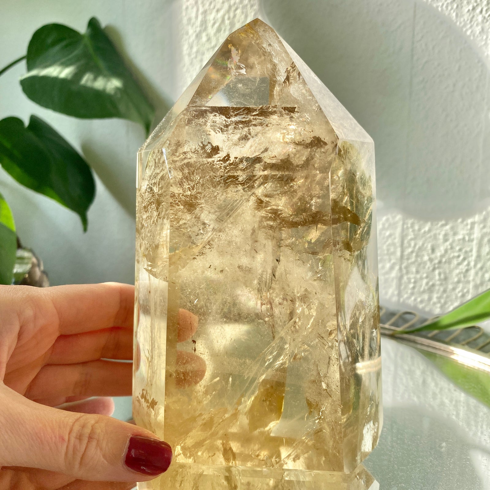 Großer Citrin Turm, Citrin Statement Piece