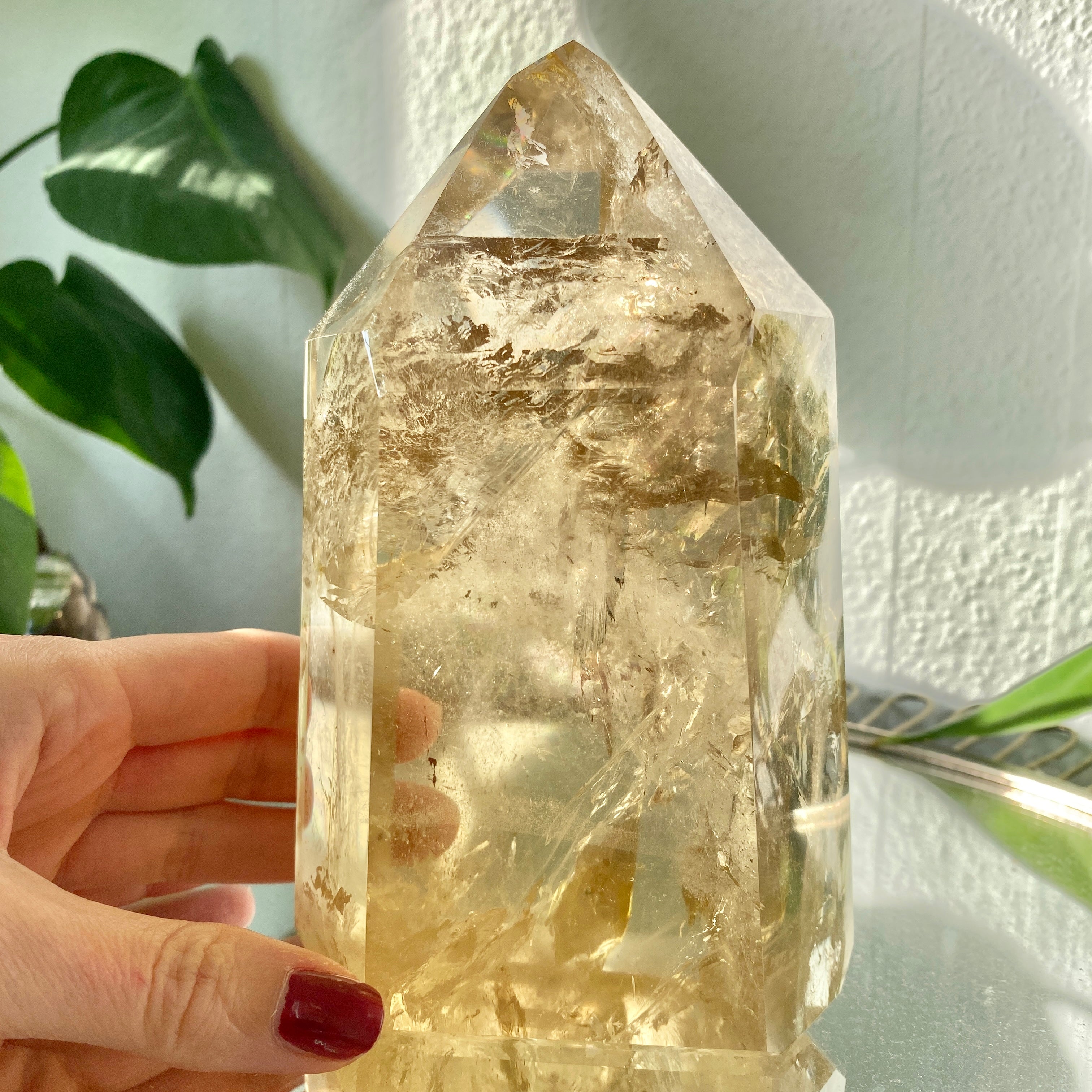 Großer Citrin Turm, Citrin Statement Piece