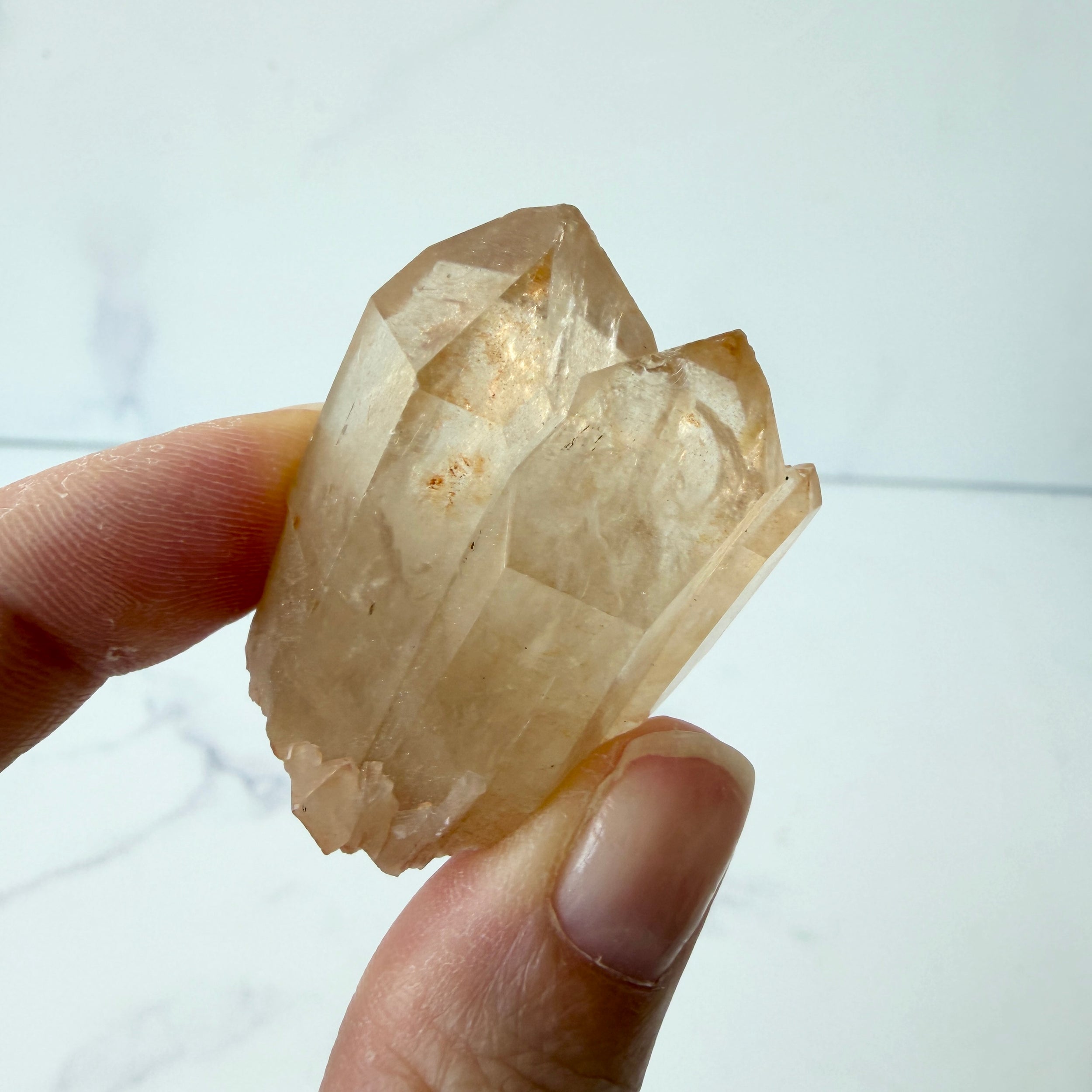 Kundalini Citrin, Einzelstück, Naturspitze