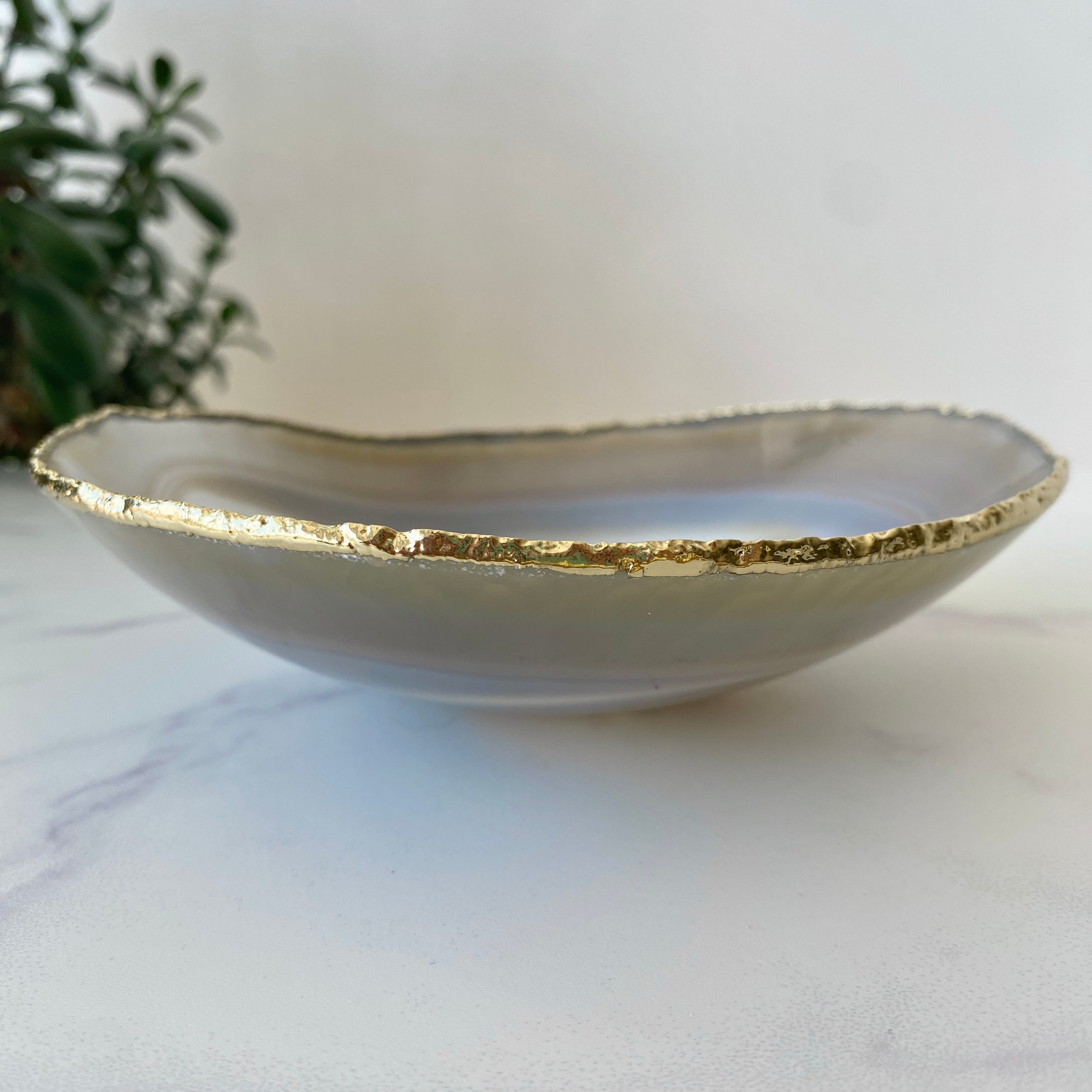 Schlüsselschale aus Achat 