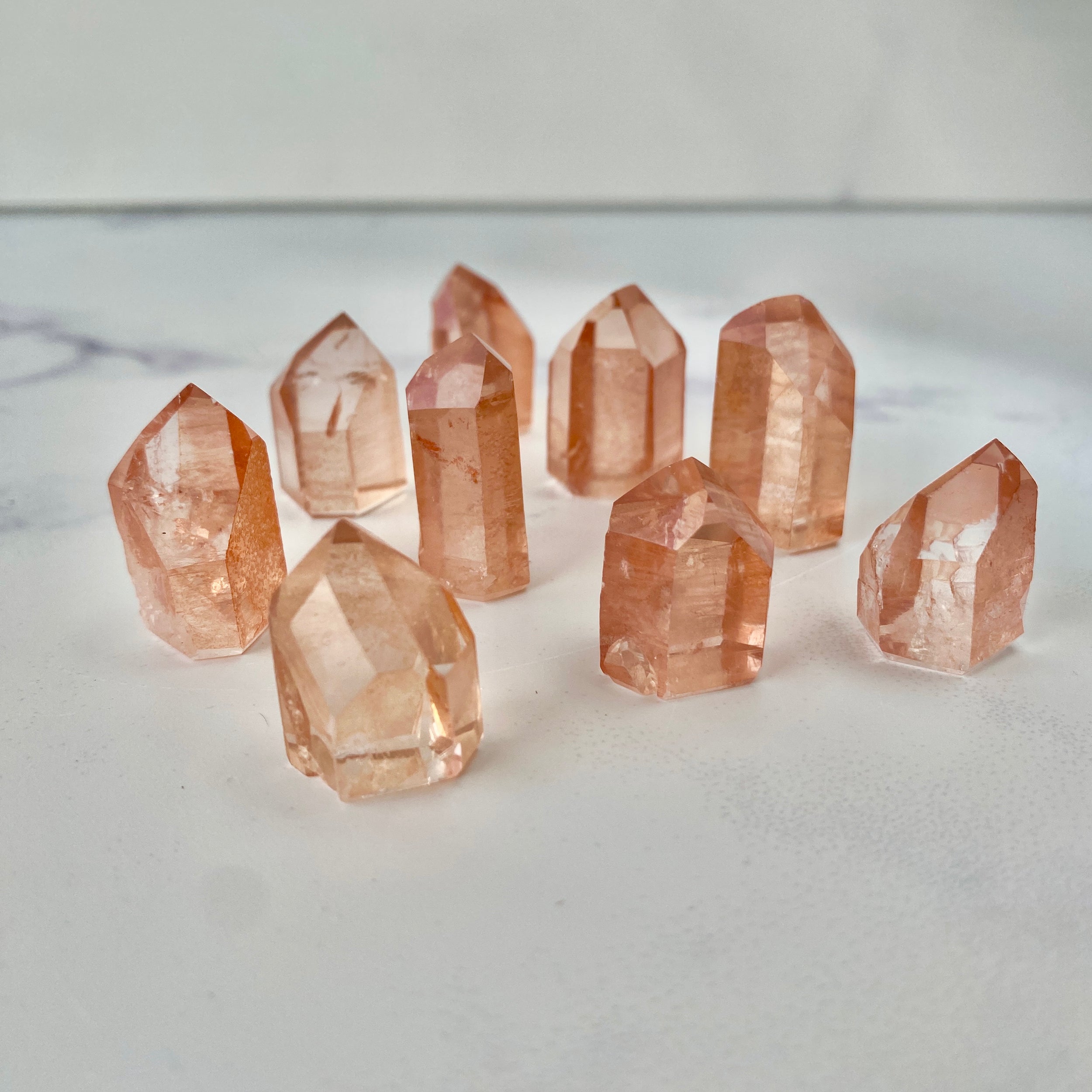 Mandarinenquarz Turm