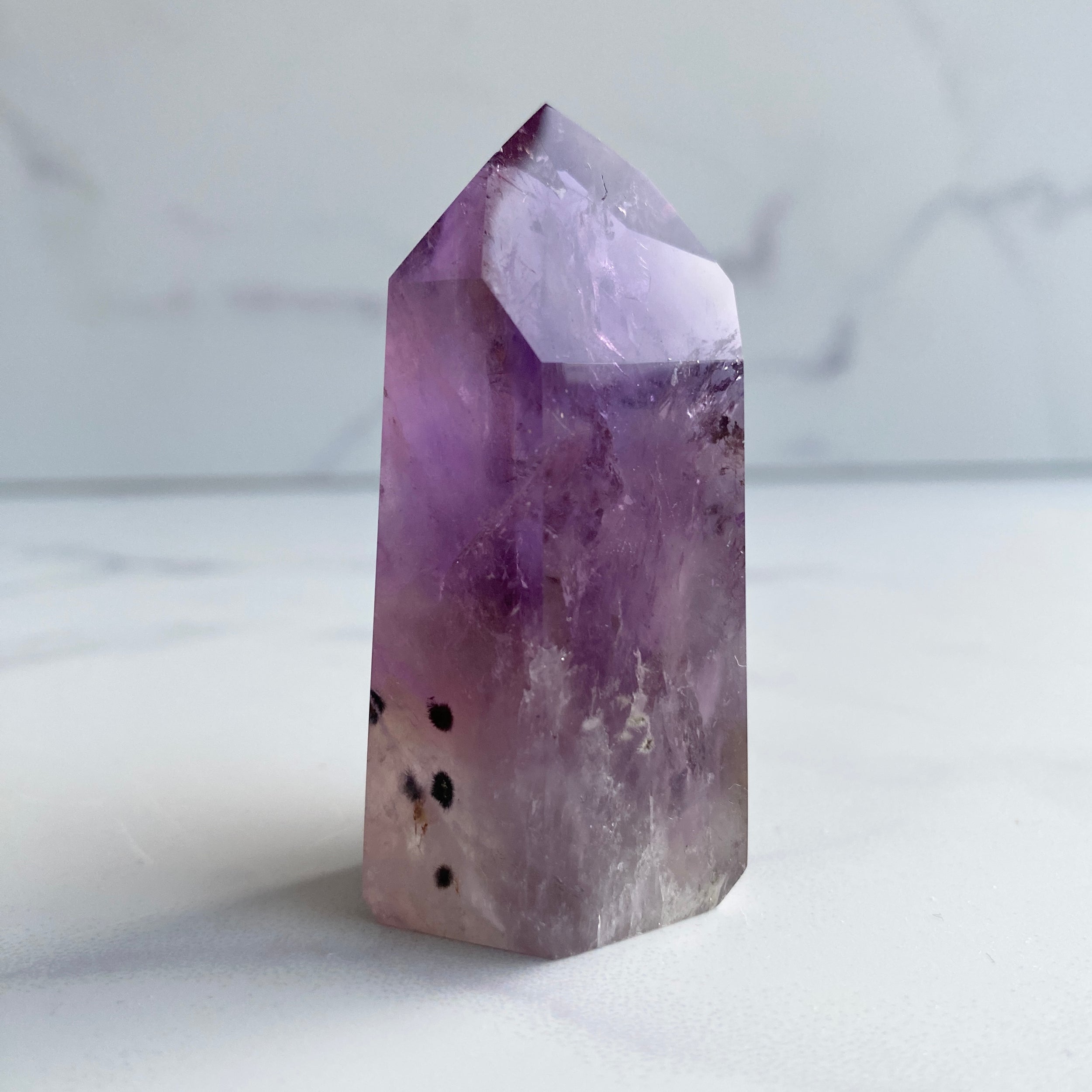 Amethyst Turm mit Hollandit