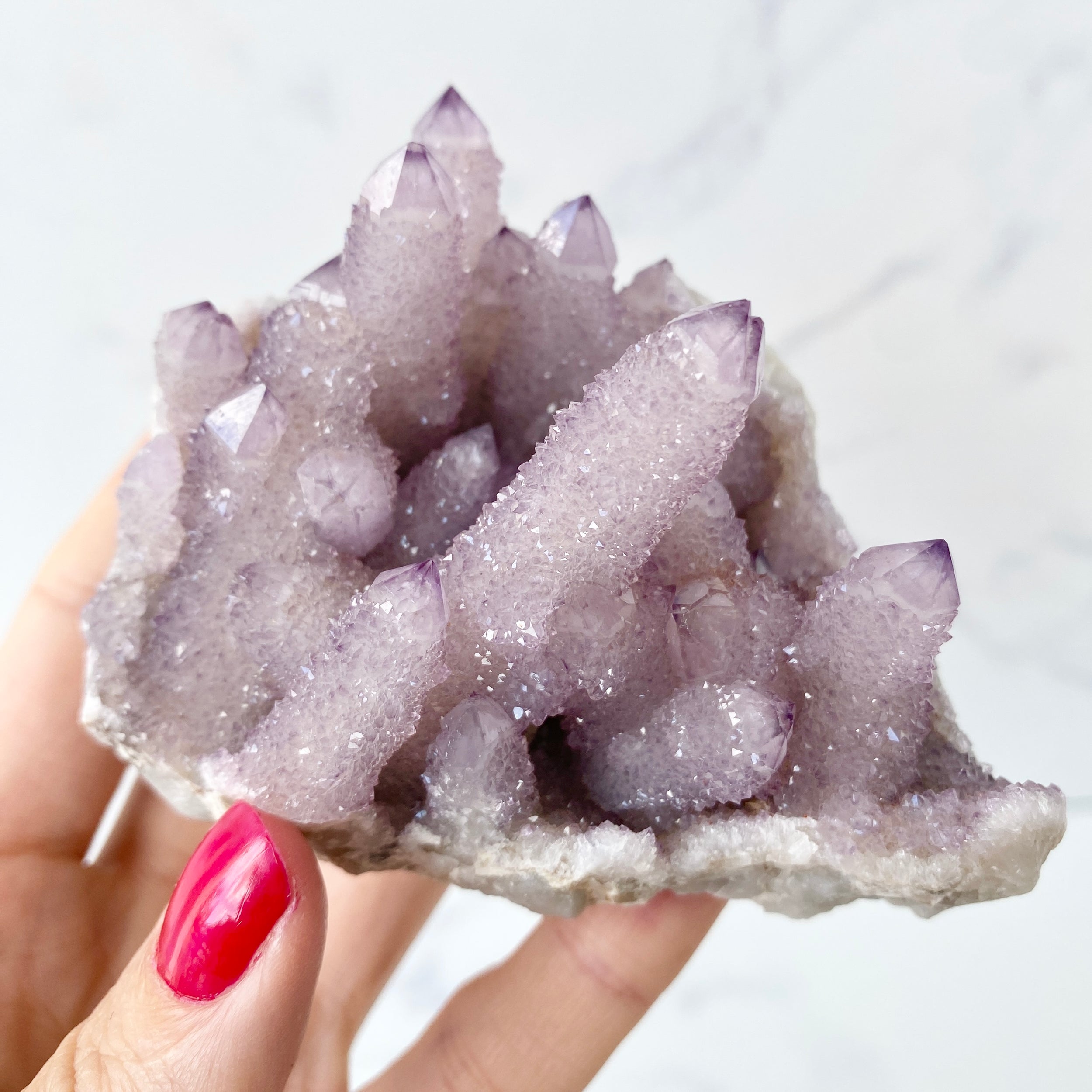 Kaktusquarz Cluster (Spirit Quarz)