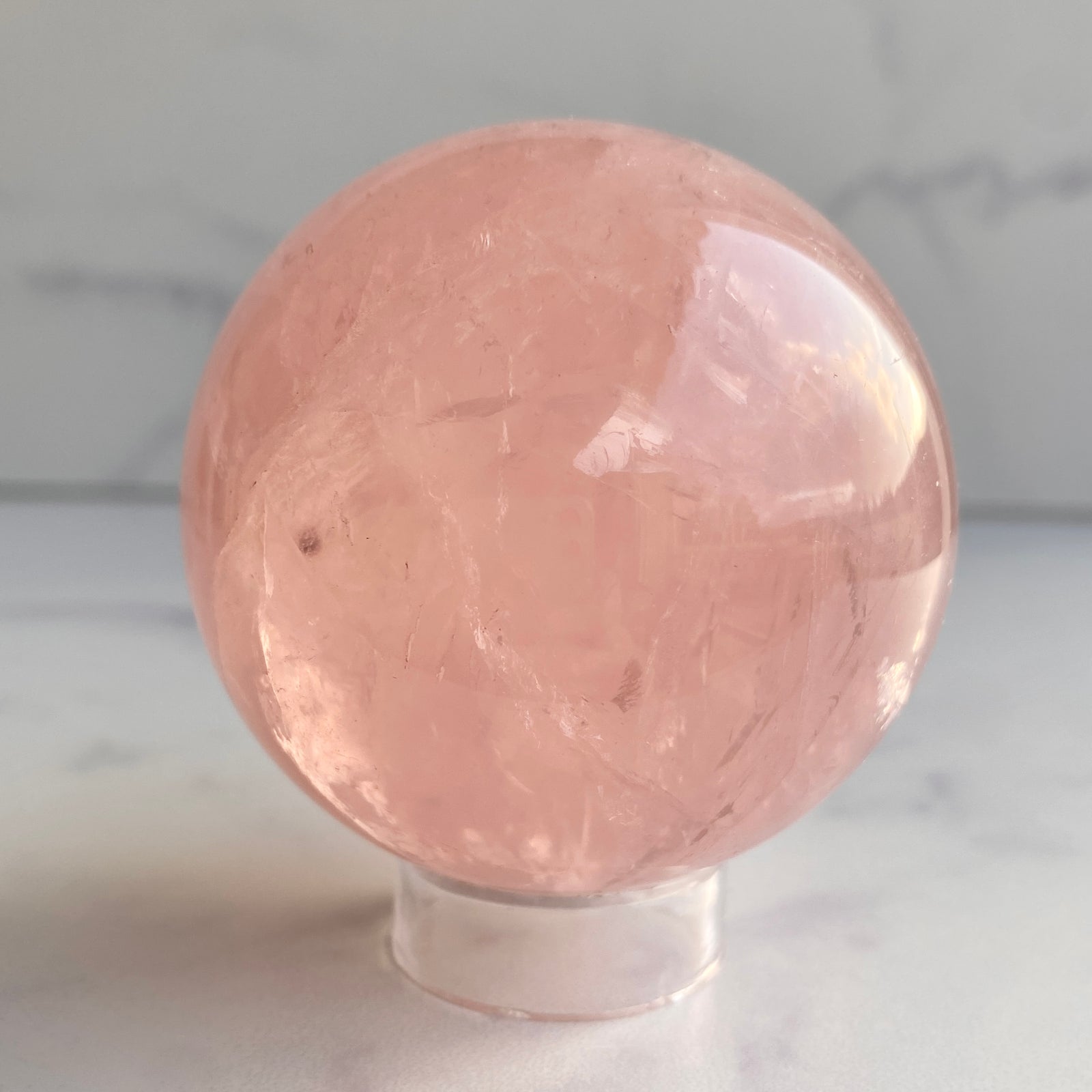Sternenrosenquarz Kugel