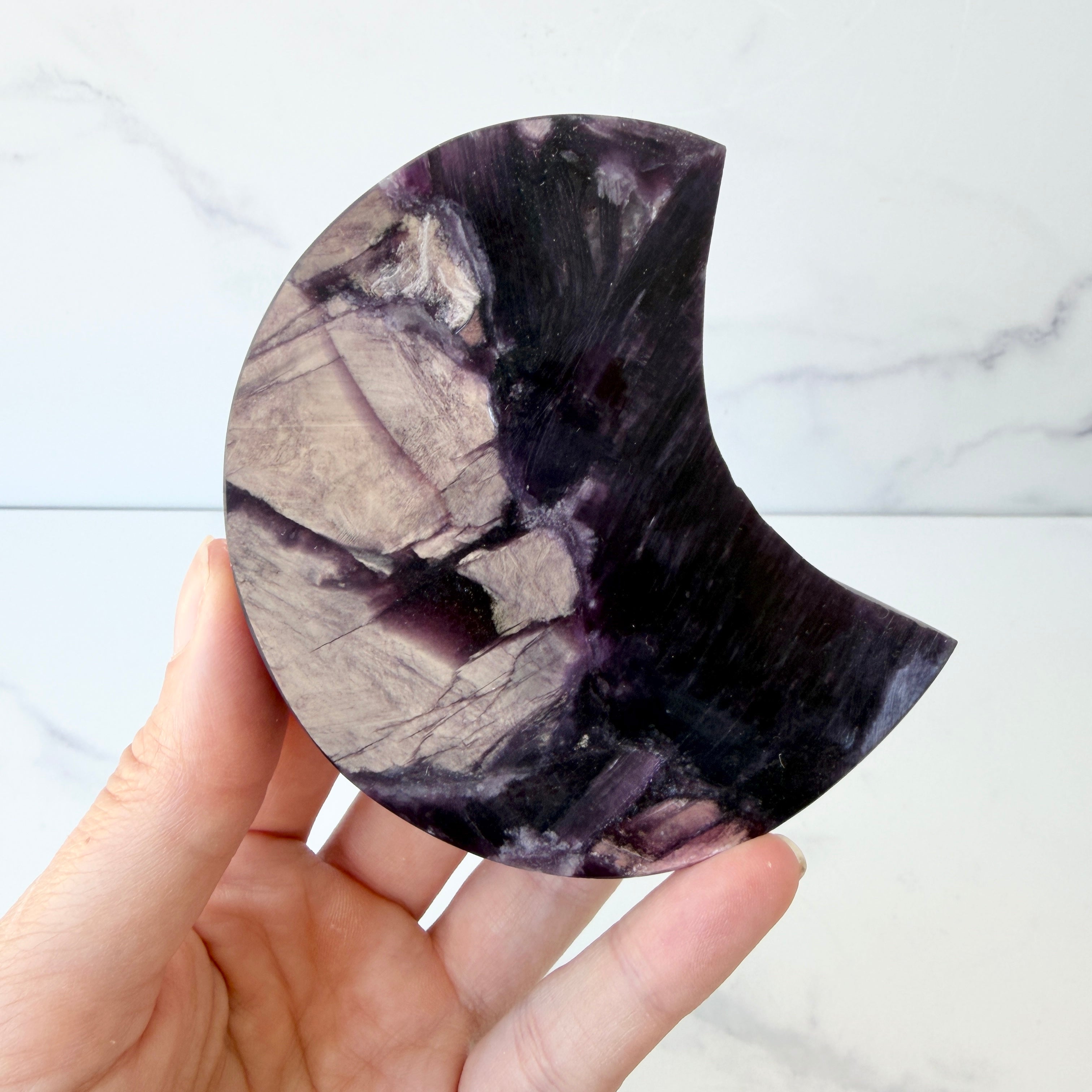 Lepidolith Mond