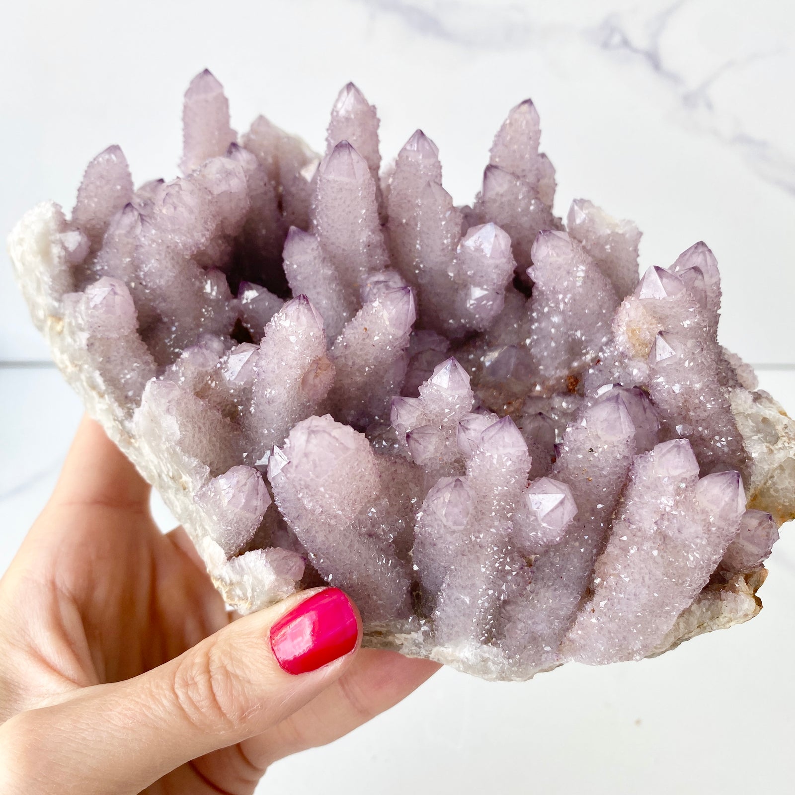 Kaktusquarz Cluster (Spirit Quarz)