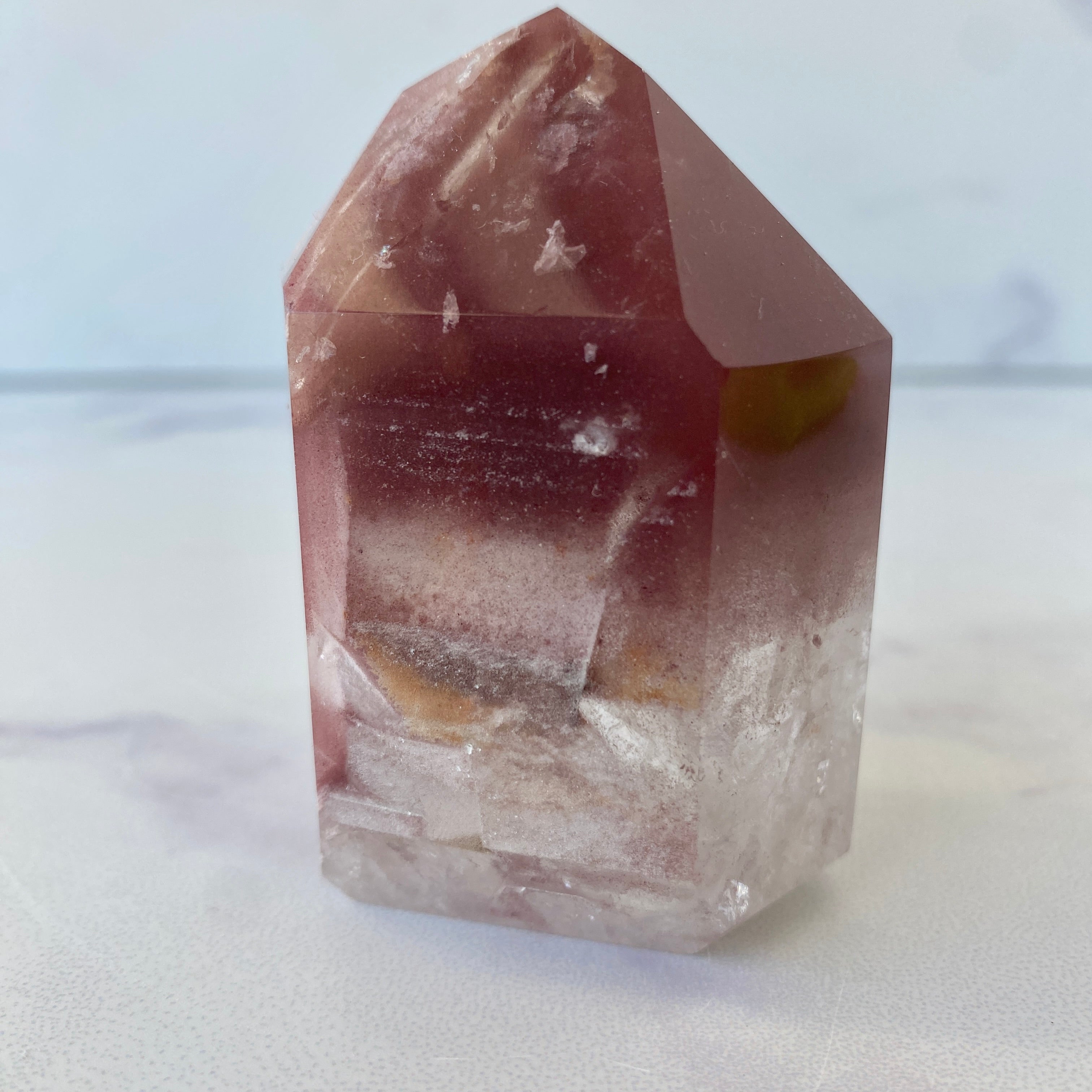 Pink Lithium Turm rich sunset