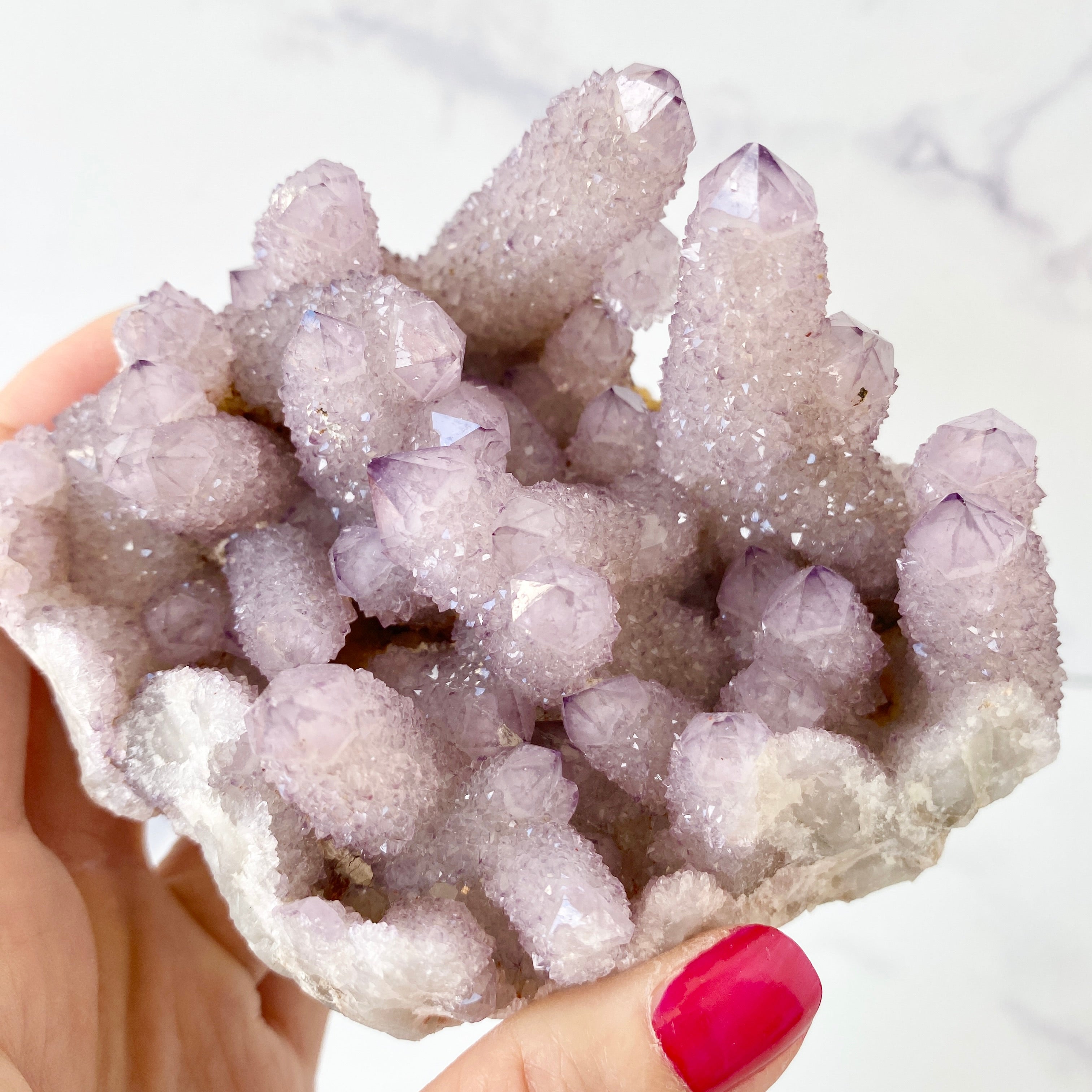 Kaktusquarz Cluster (Spirit Quarz)
