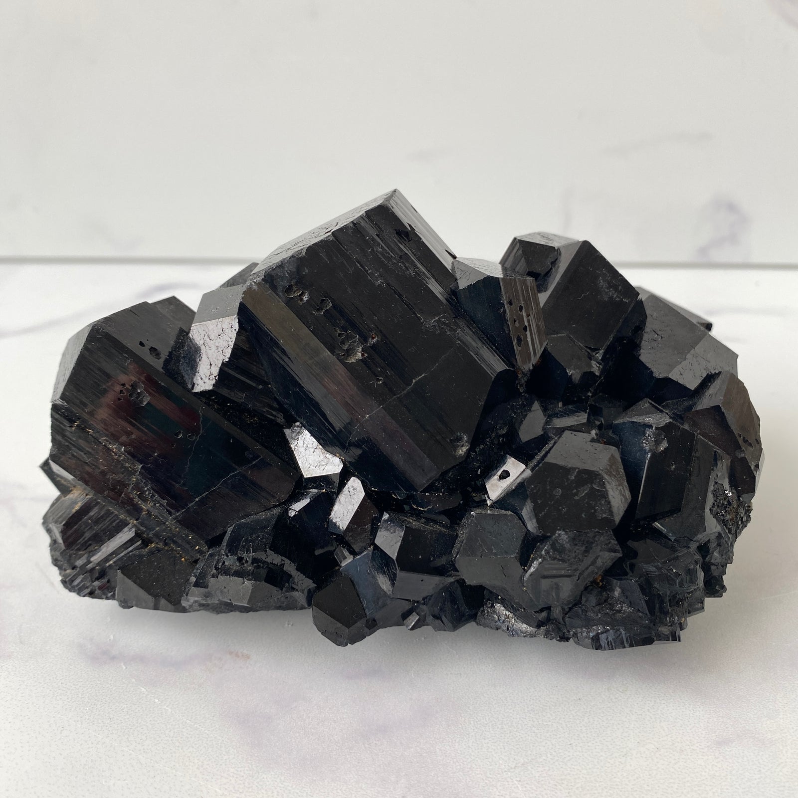 terminierter schwarzer Turmalin