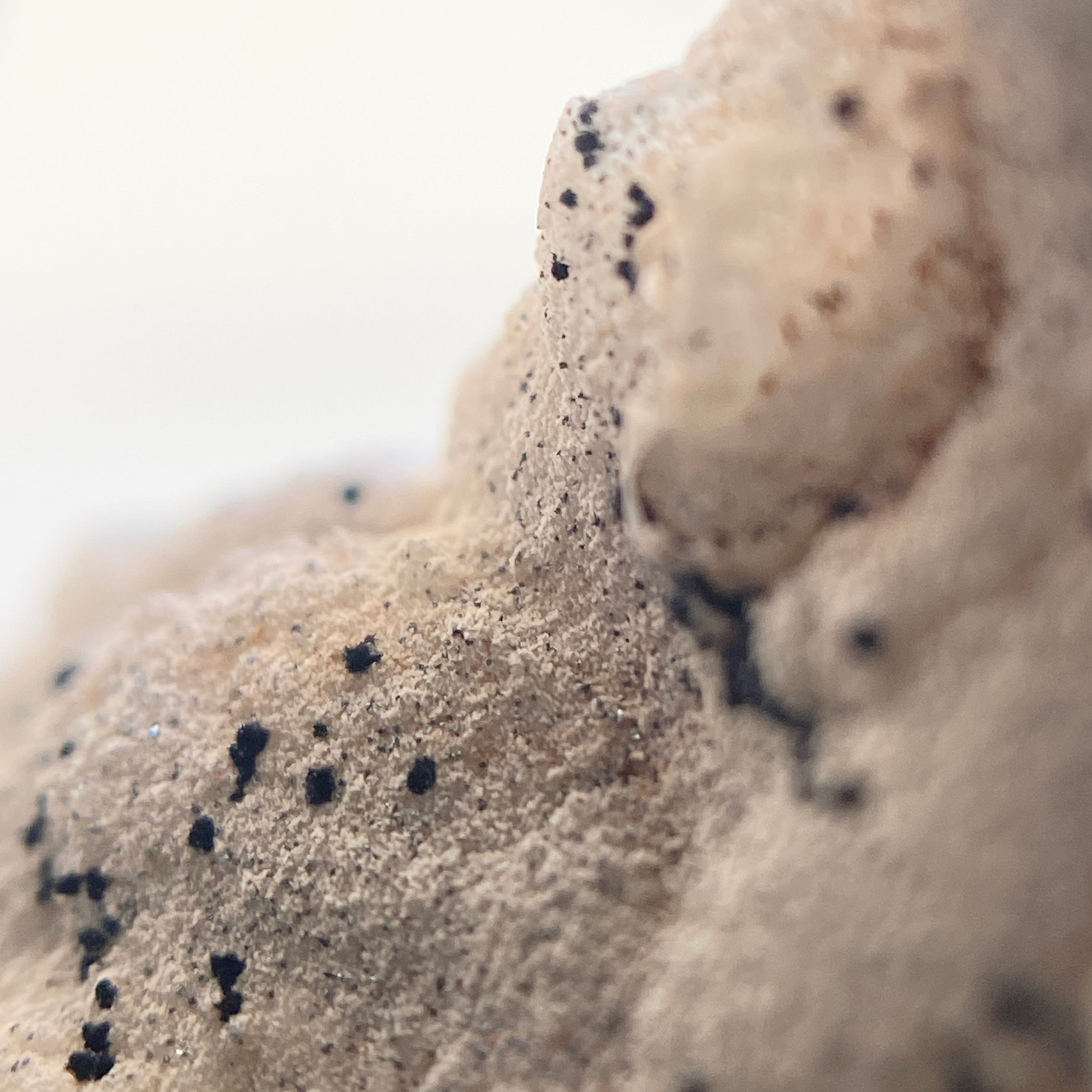 Achat Geodenhälfte schwarz