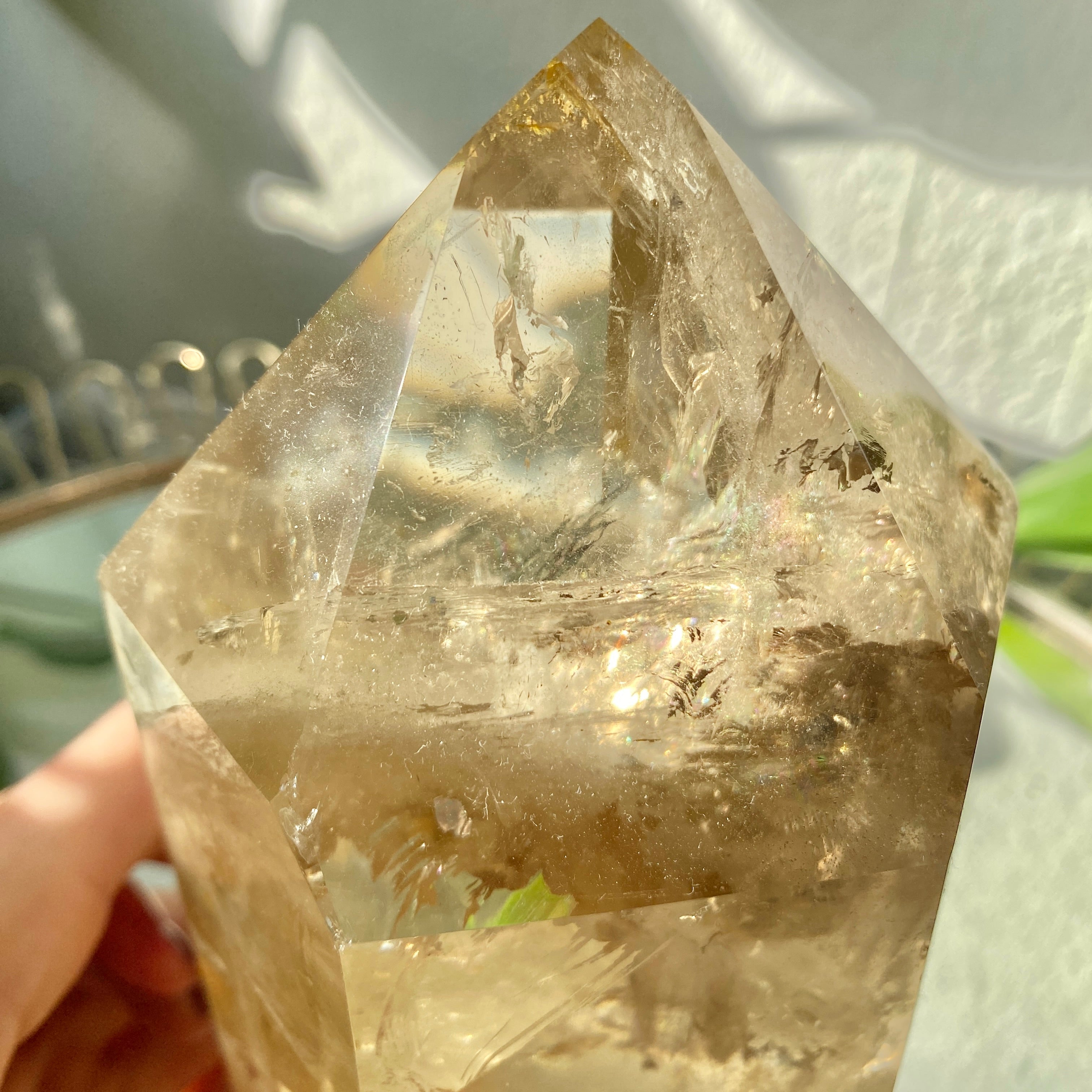 Großer Citrin Turm, Citrin Statement Piece