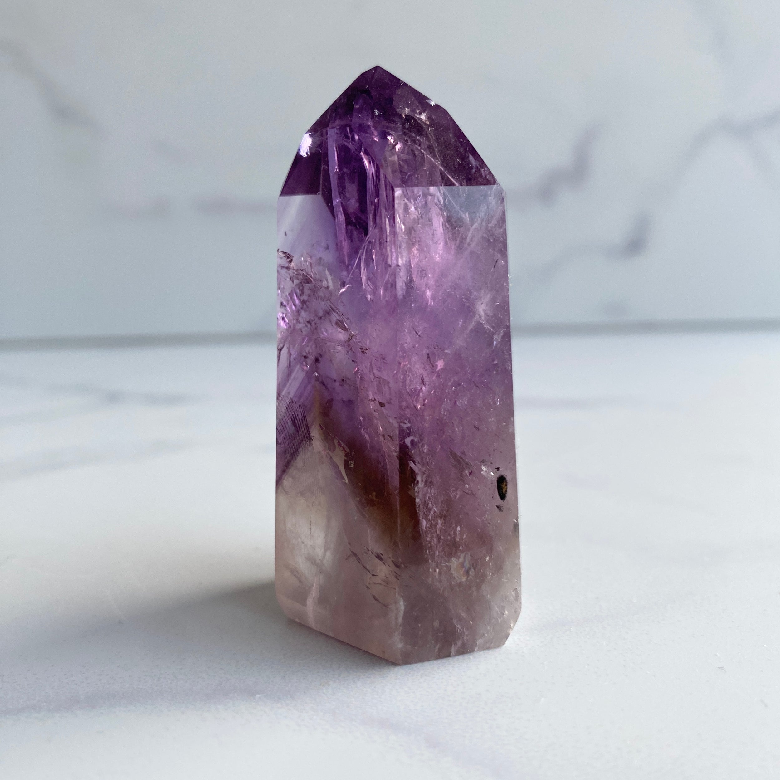 Amethyst Turm mit Hollandit