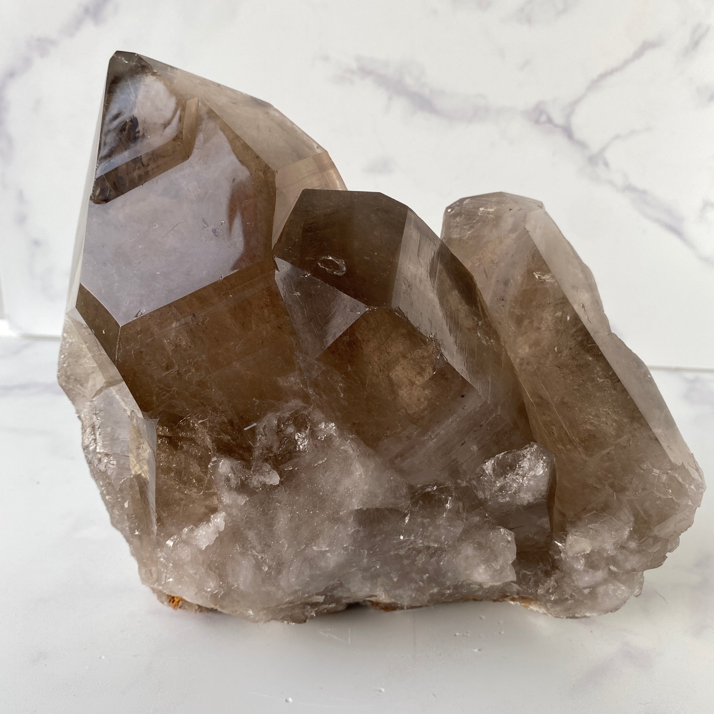 Rauchquarz Cluster Statement Piece