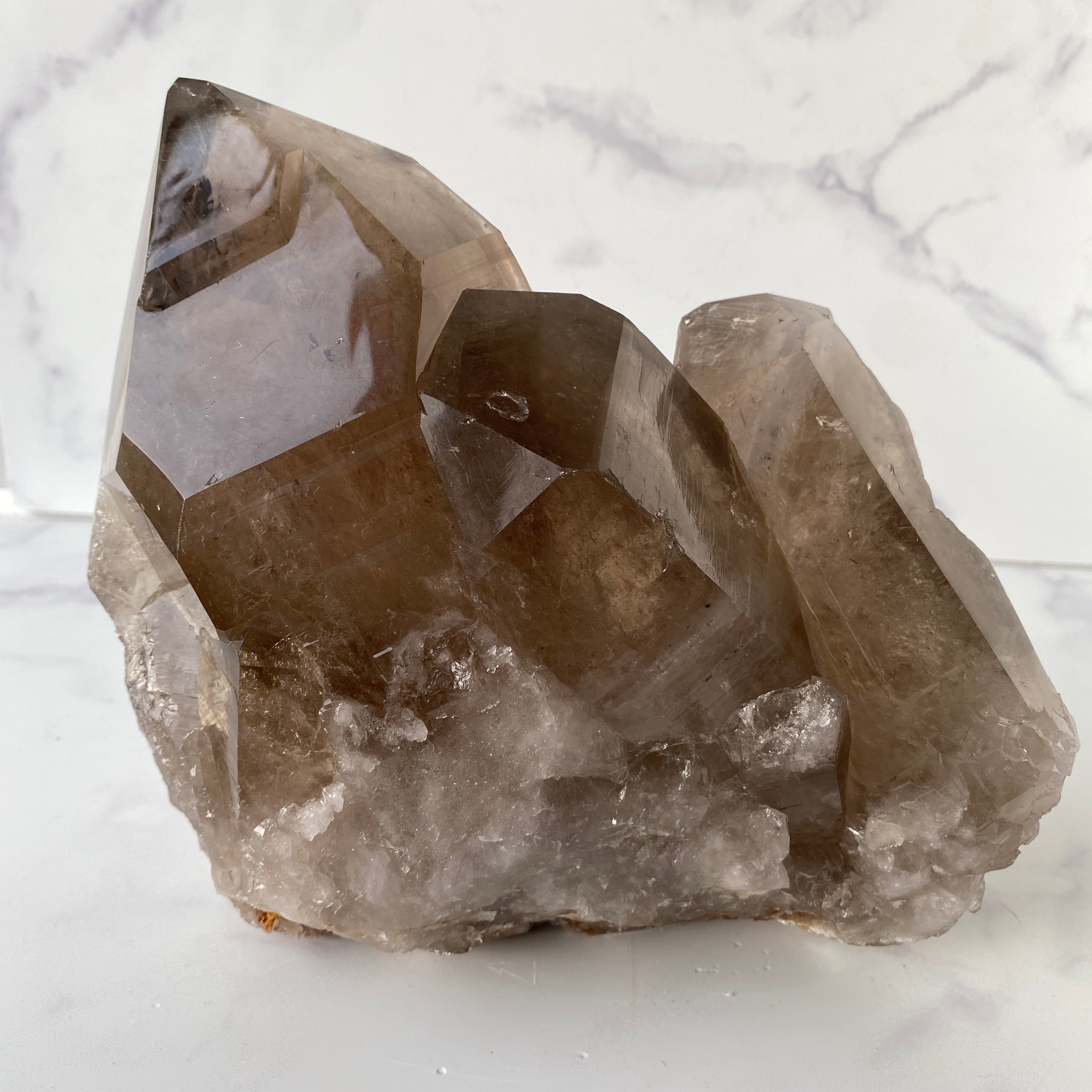 Rauchquarz Cluster Statement Piece