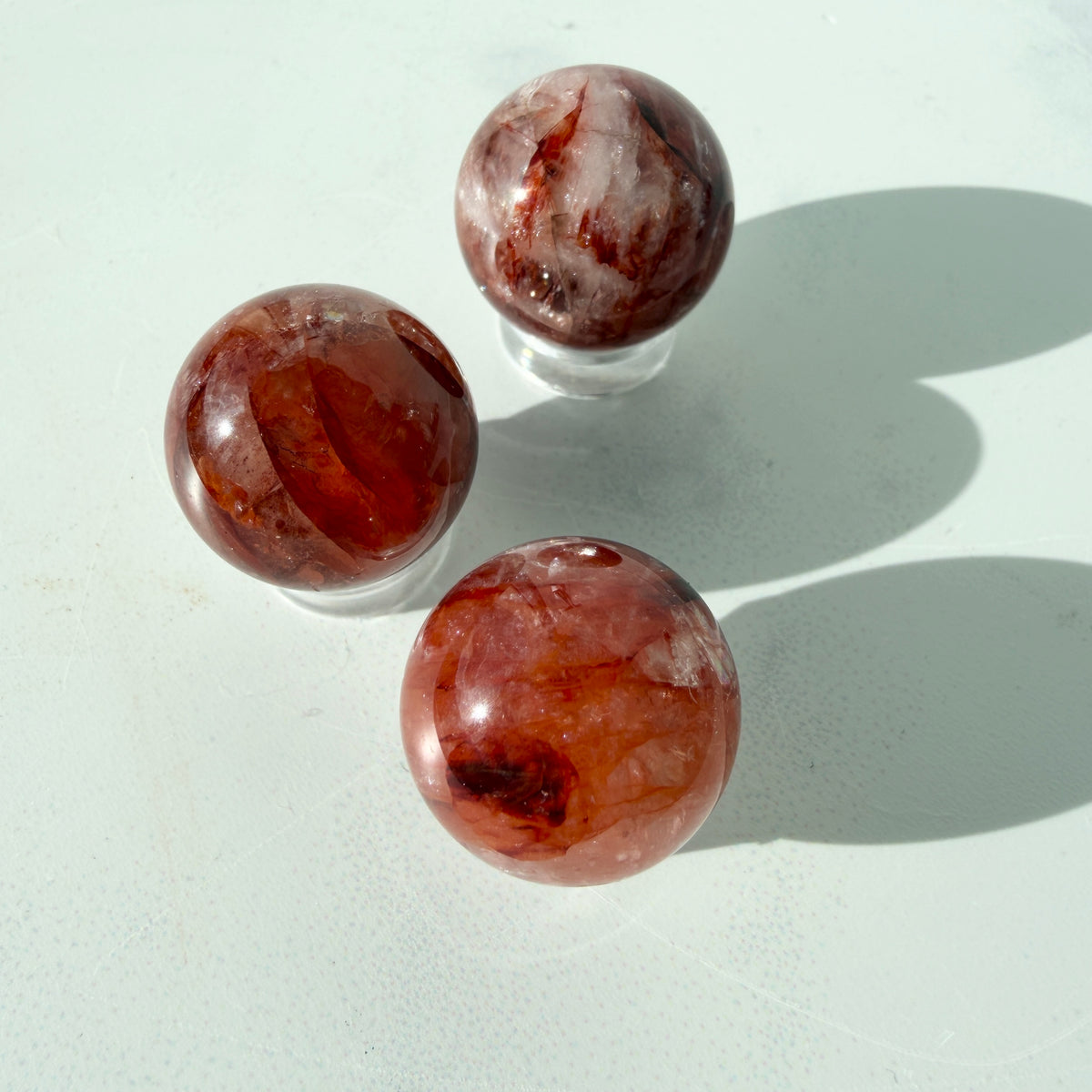 Mini Feuerquarz Kugel