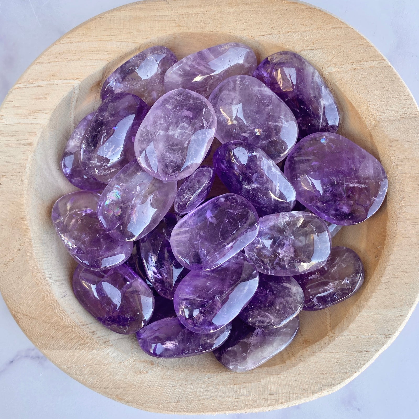 Amethyst Handschmeichler, Amethyst Taschenstein