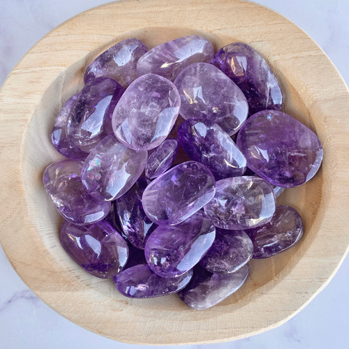Amethyst Handschmeichler, Amethyst Taschenstein