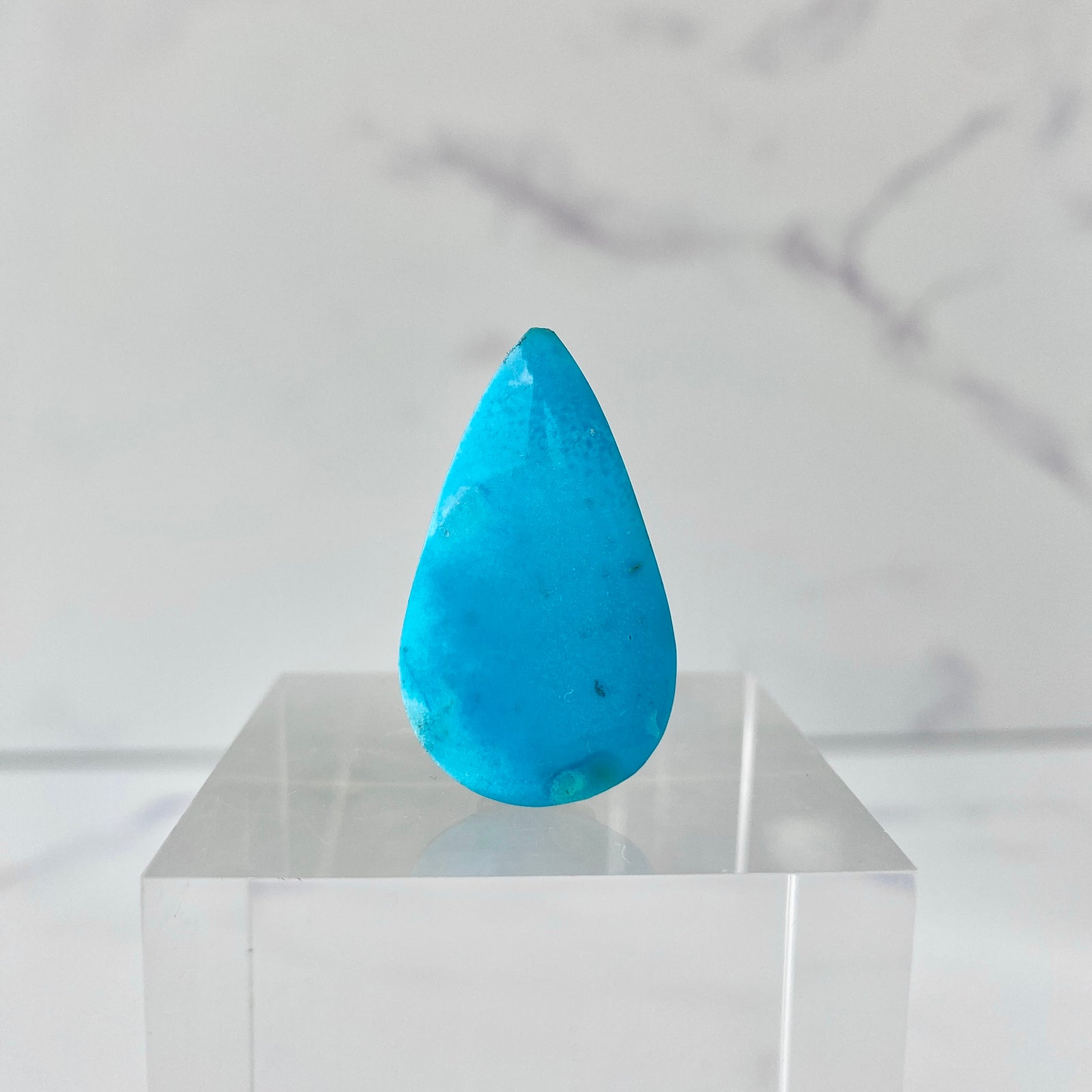 Türkis Cabochon Tropfen