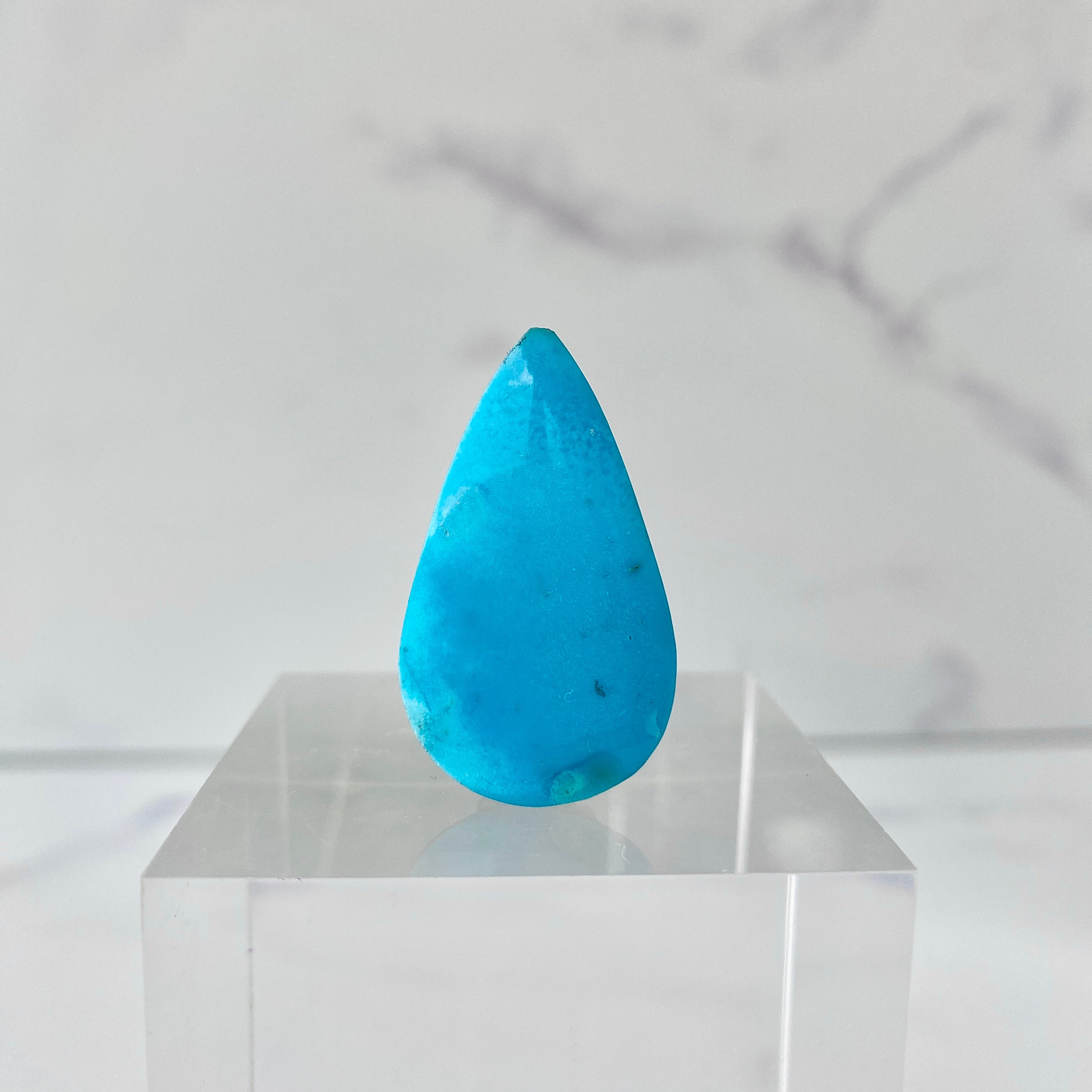 Türkis Cabochon Tropfen