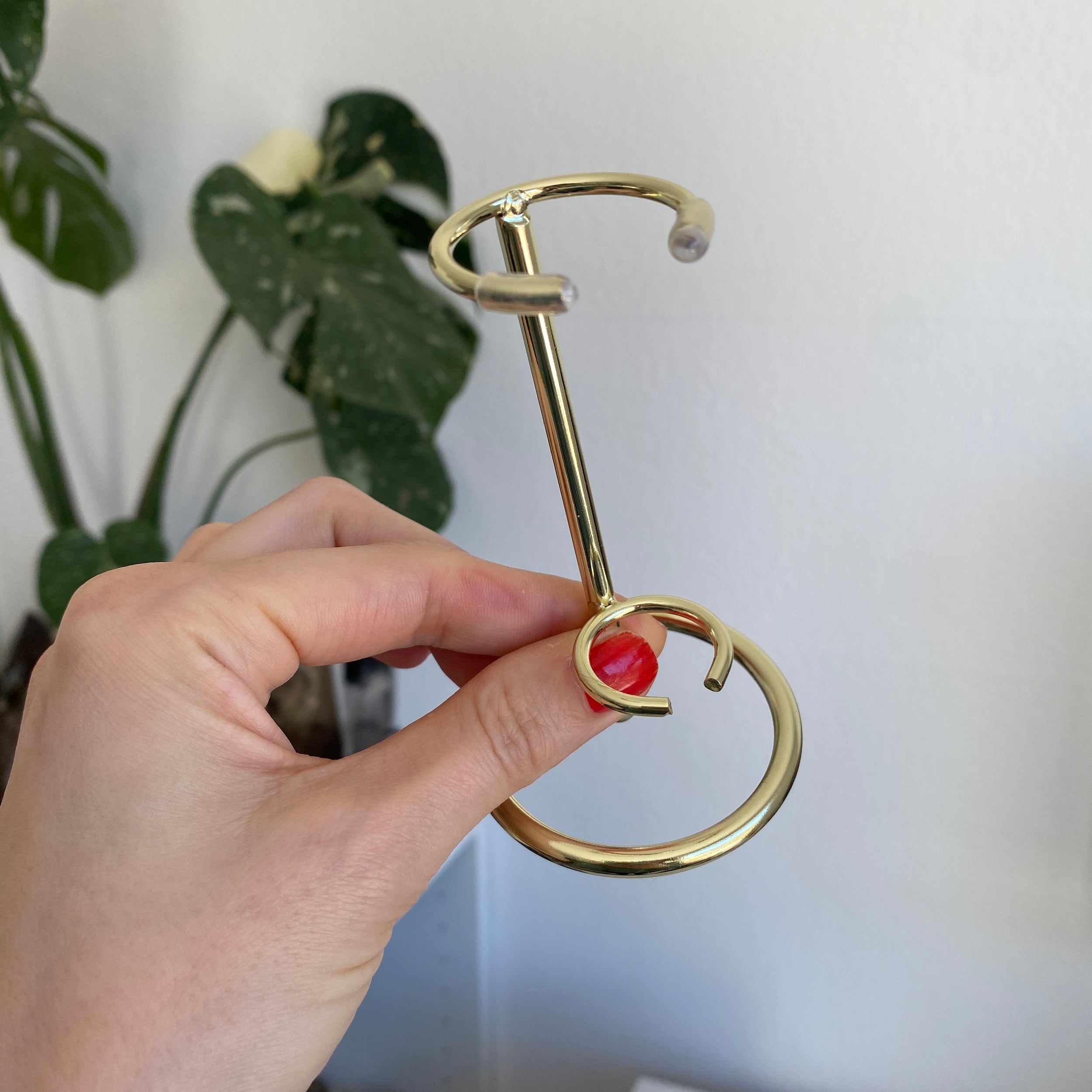 Kristallständer Gold oder Silber