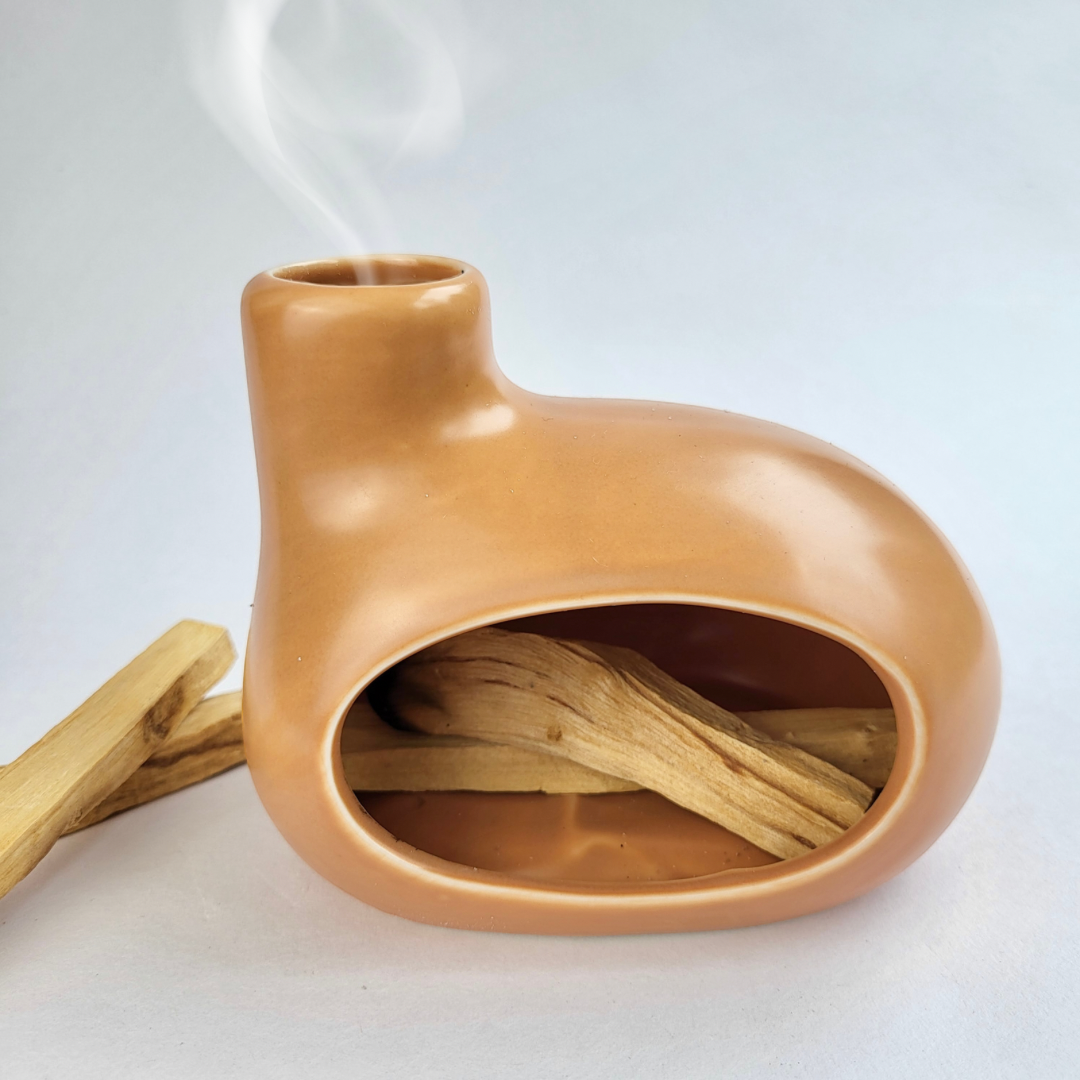 Palo Santo Räucherofen Terracotta - Produktbild