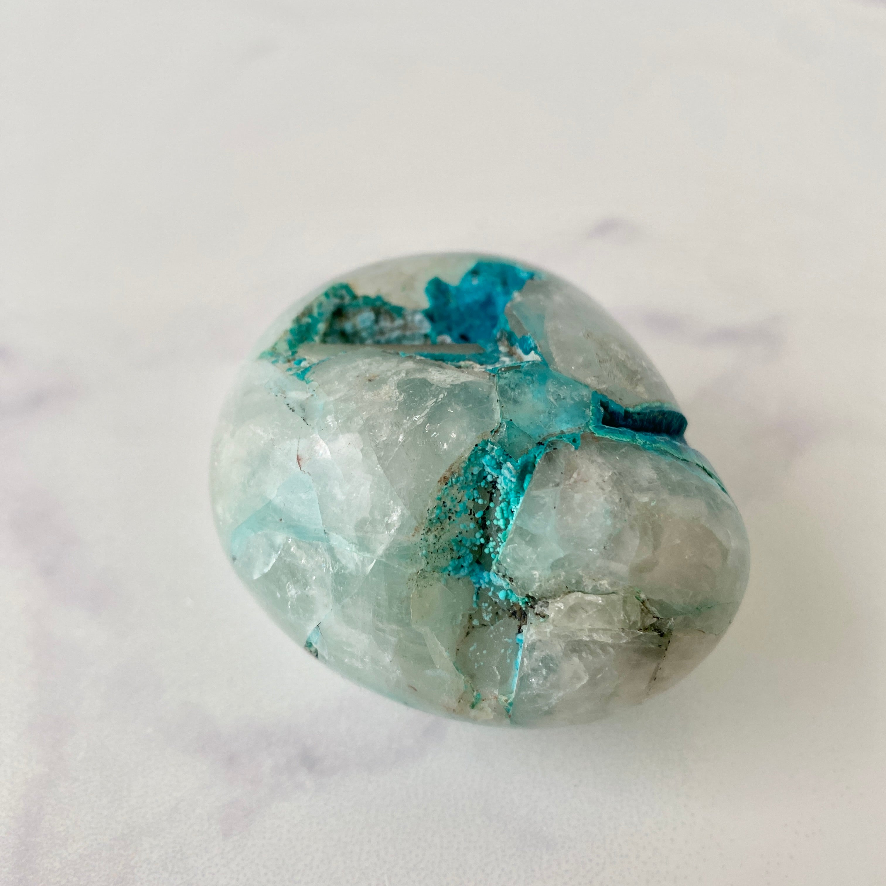 Chrysocoll Quarz Freiform