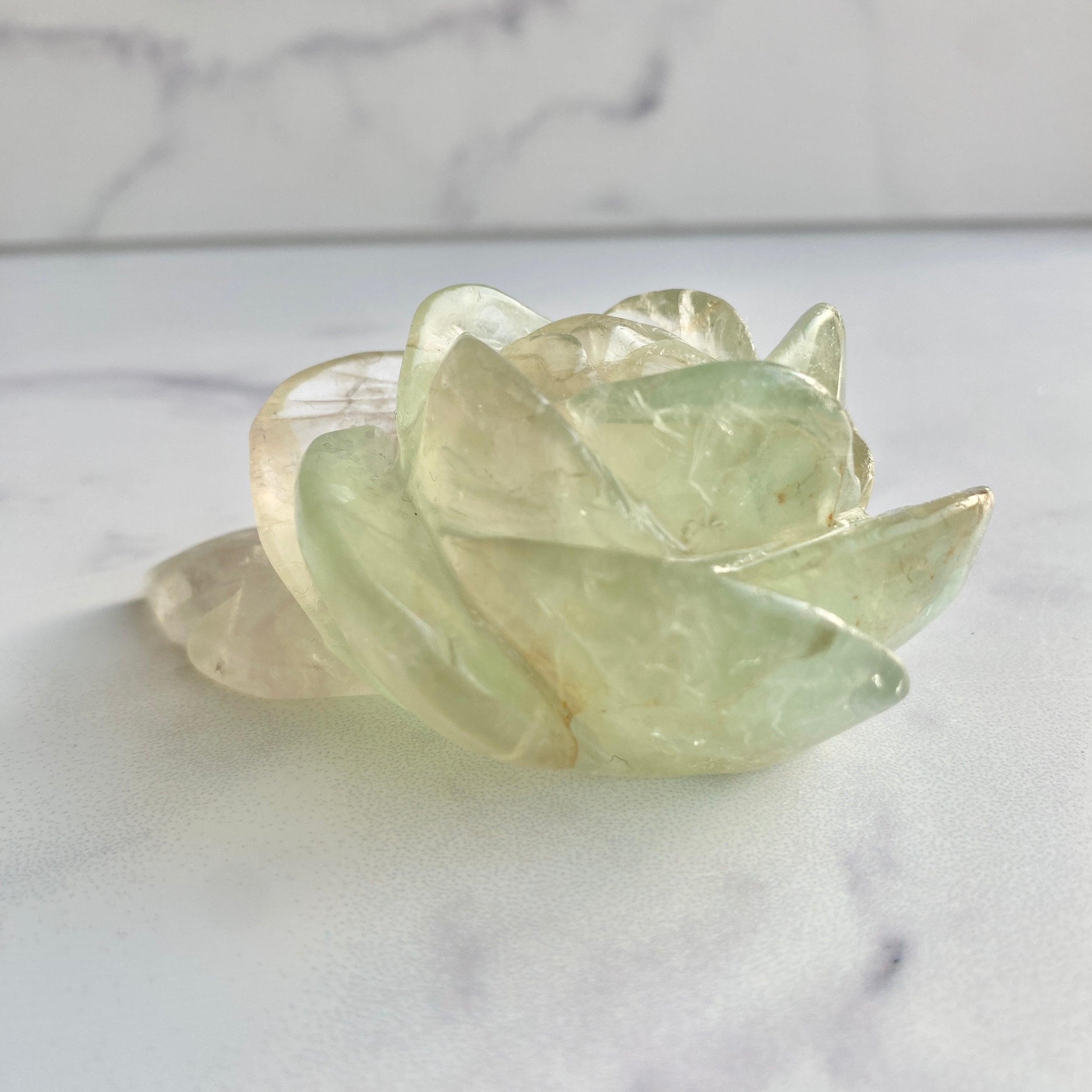 Fluorit Rose, Fluorit Carving