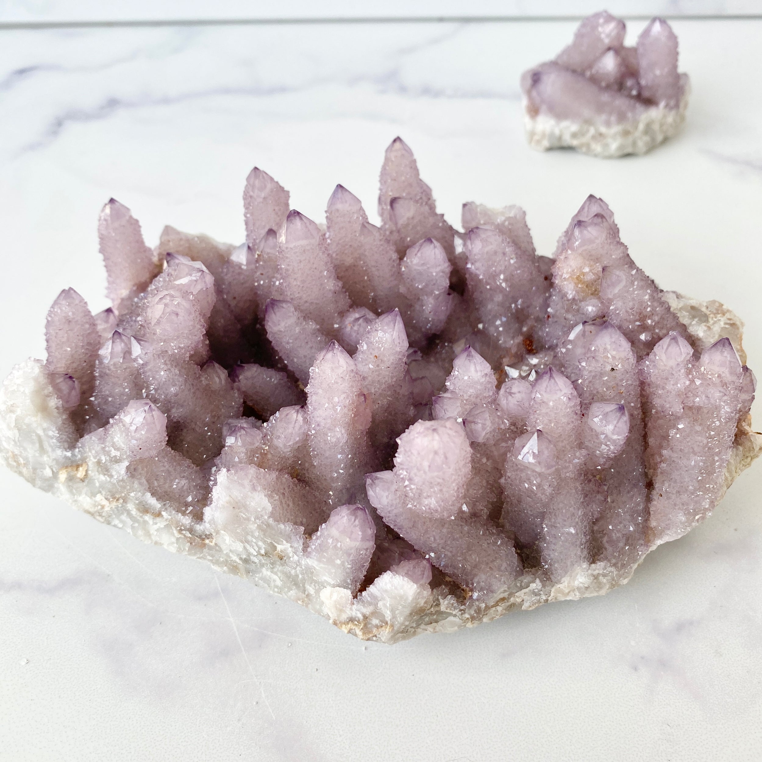 Kaktusquarz Cluster (Spirit Quarz)