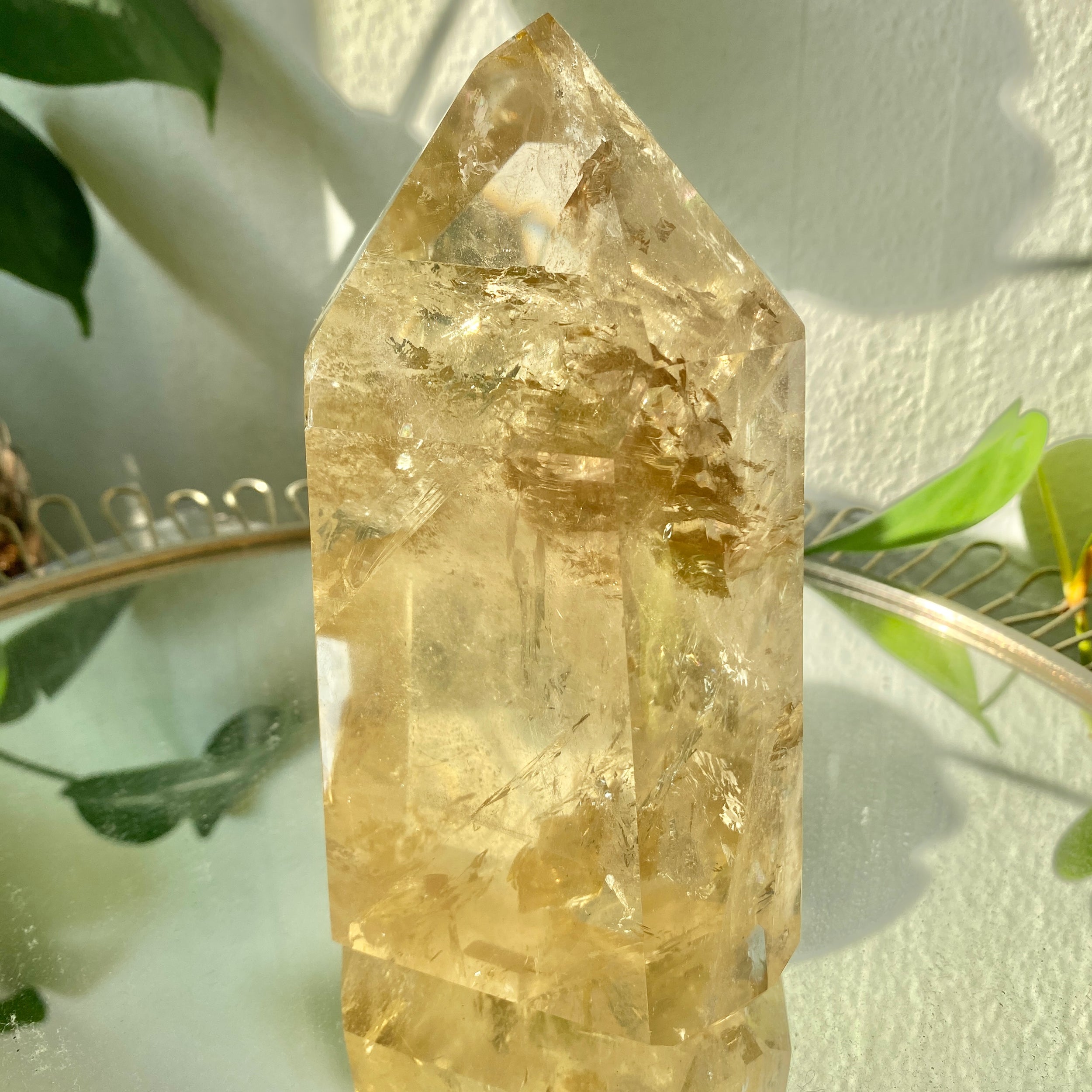 Großer Citrin Turm, Citrin Statement Piece