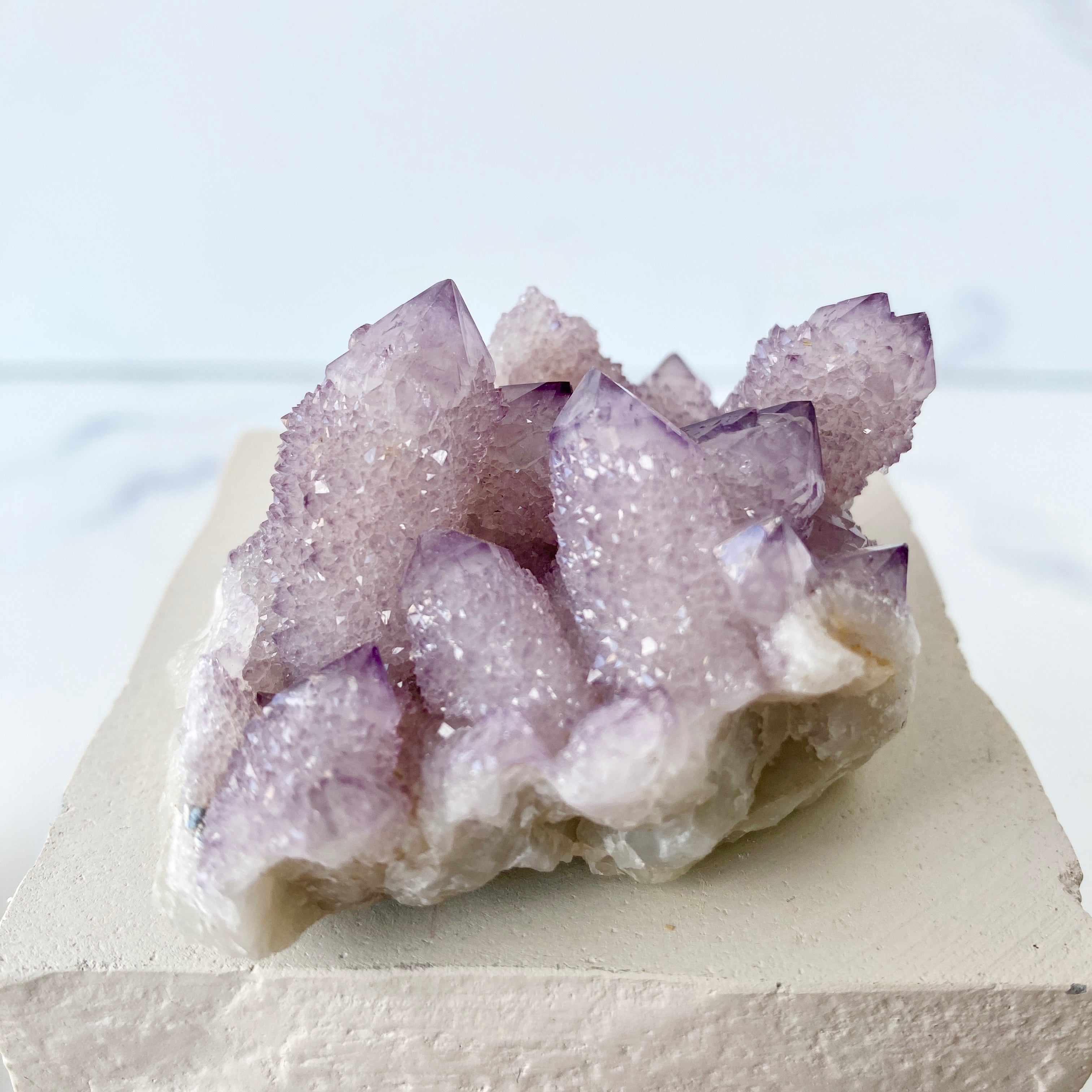 Kaktusquarz Cluster (Spirit Quarz)