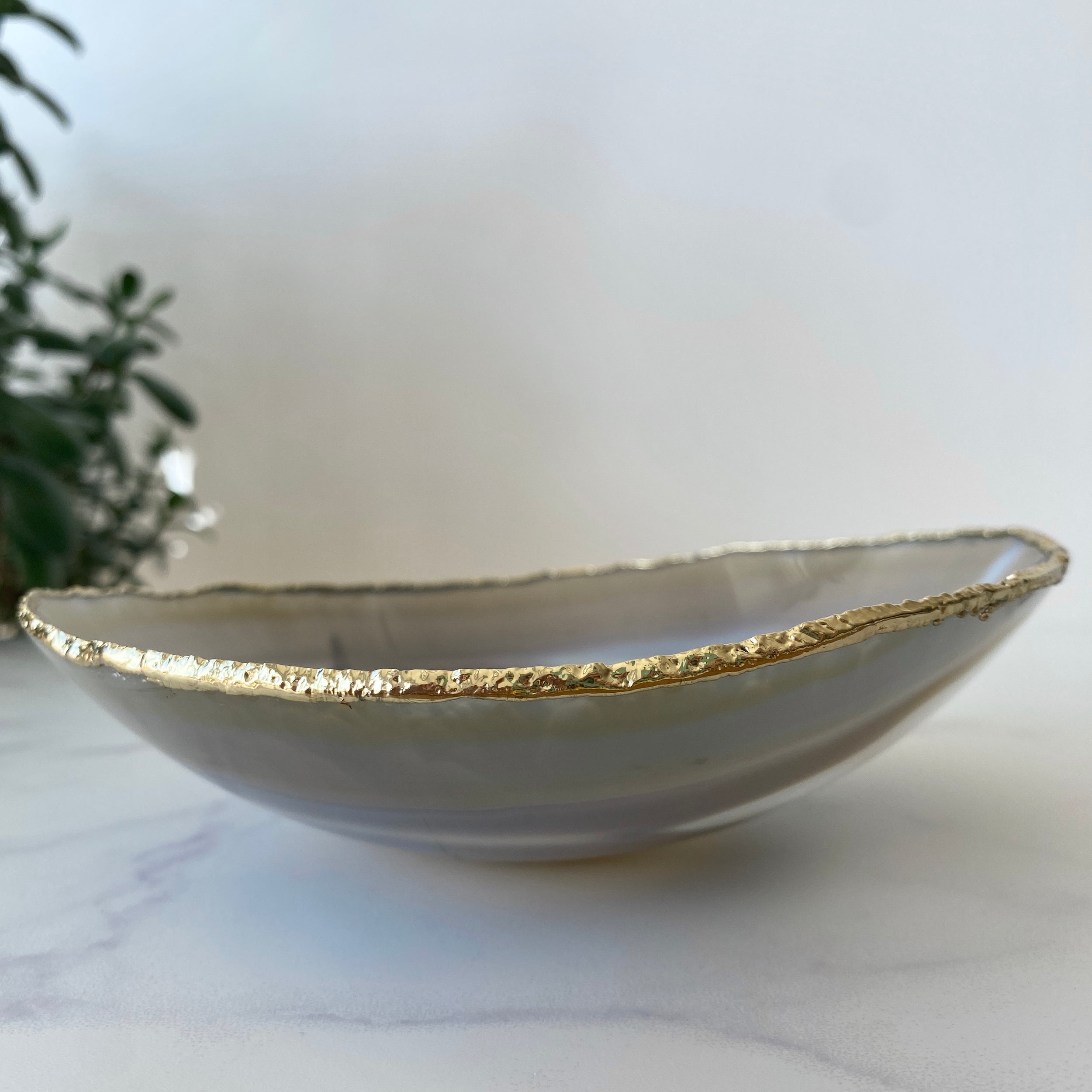 entryway tray aus Achat