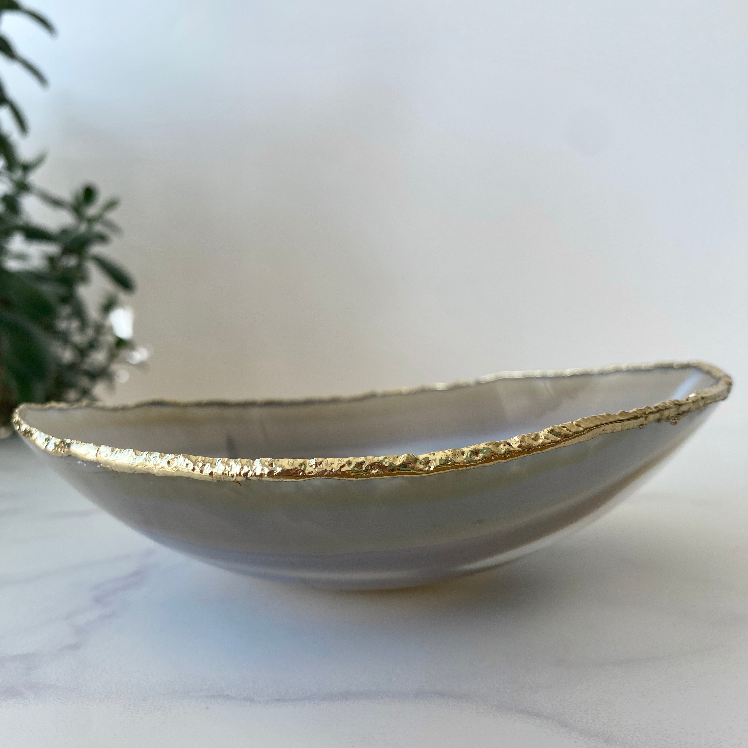 entryway tray aus Achat