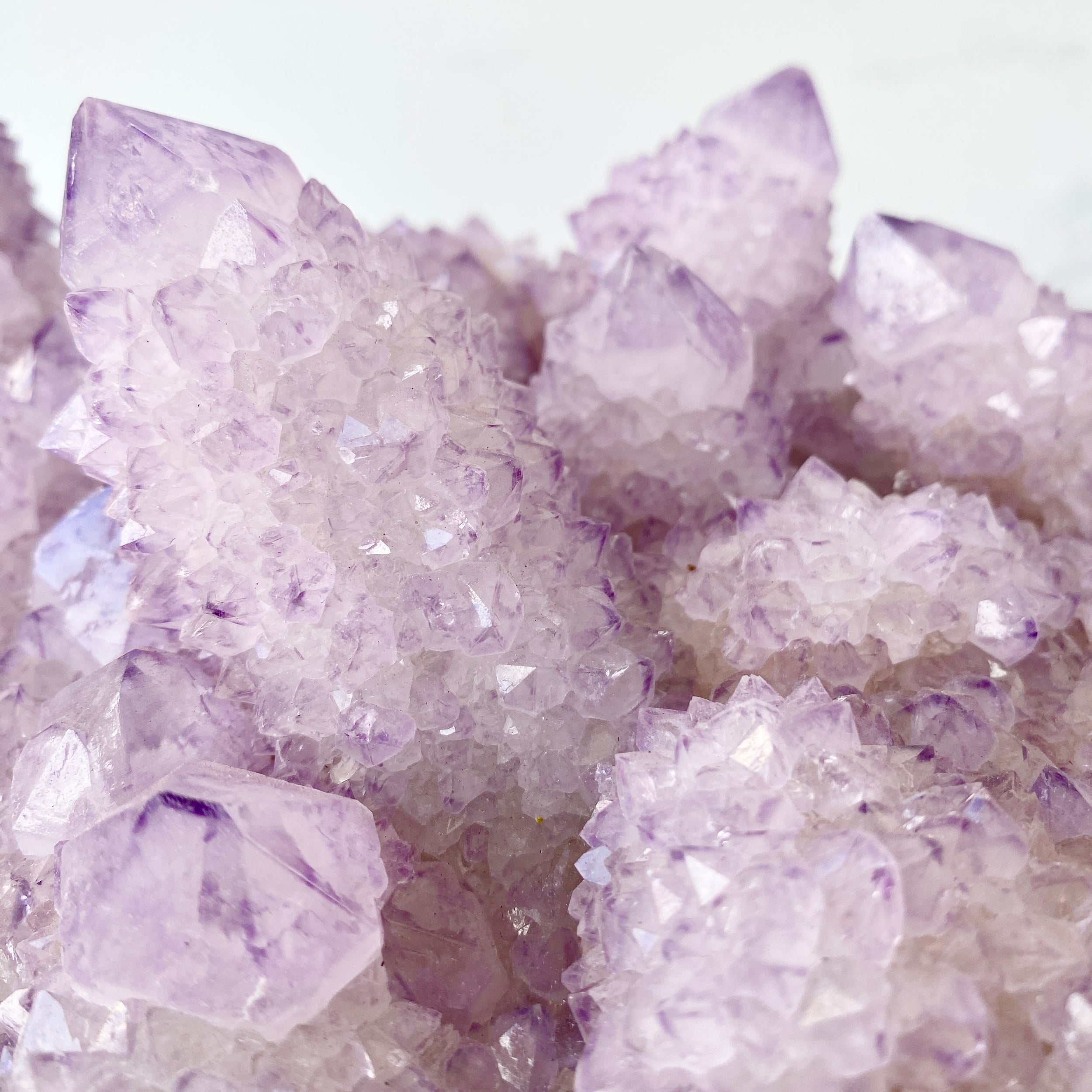 großes Spirit Quarz Cluster auch Kaktusquarz genannt