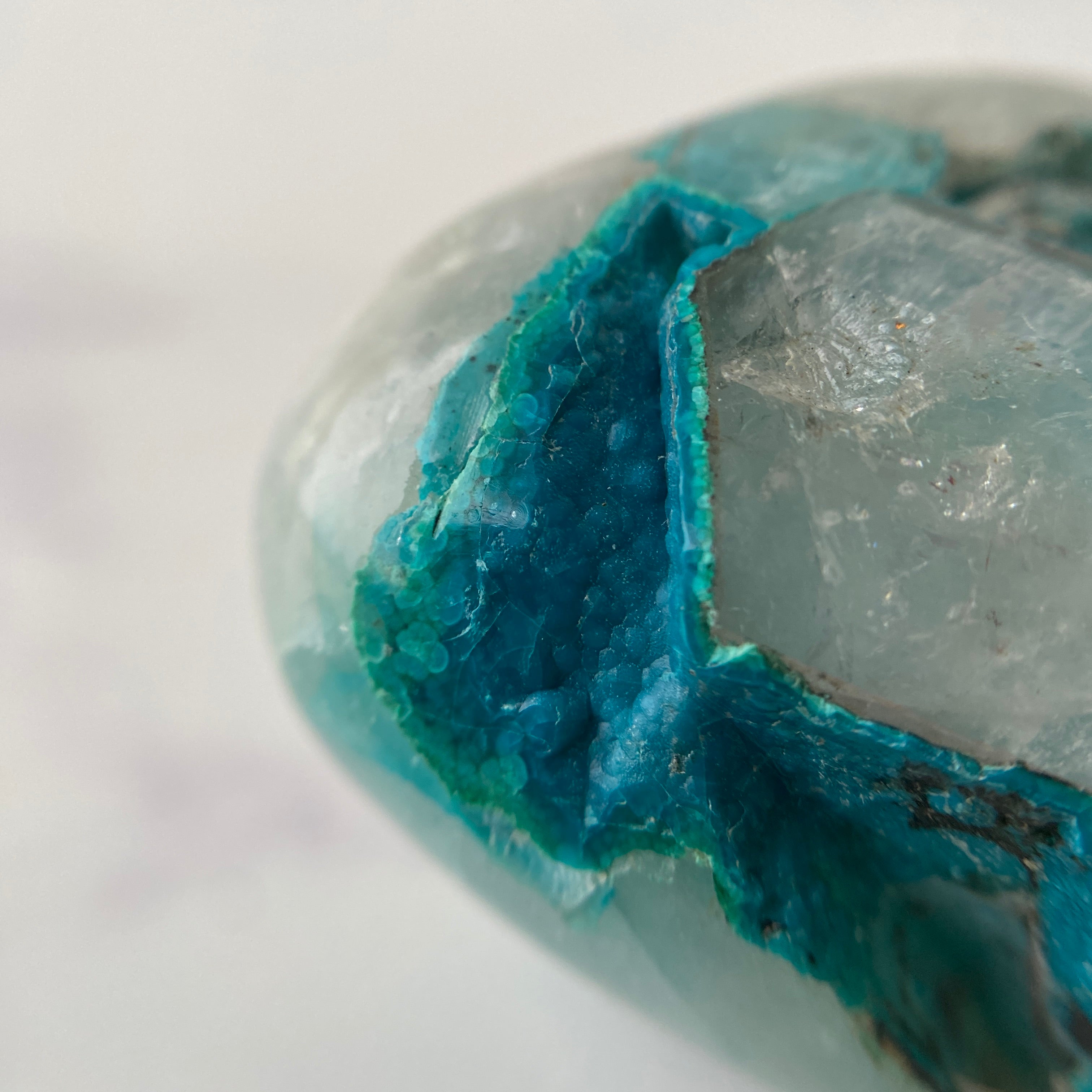 Chrysocoll Quarz Freiform