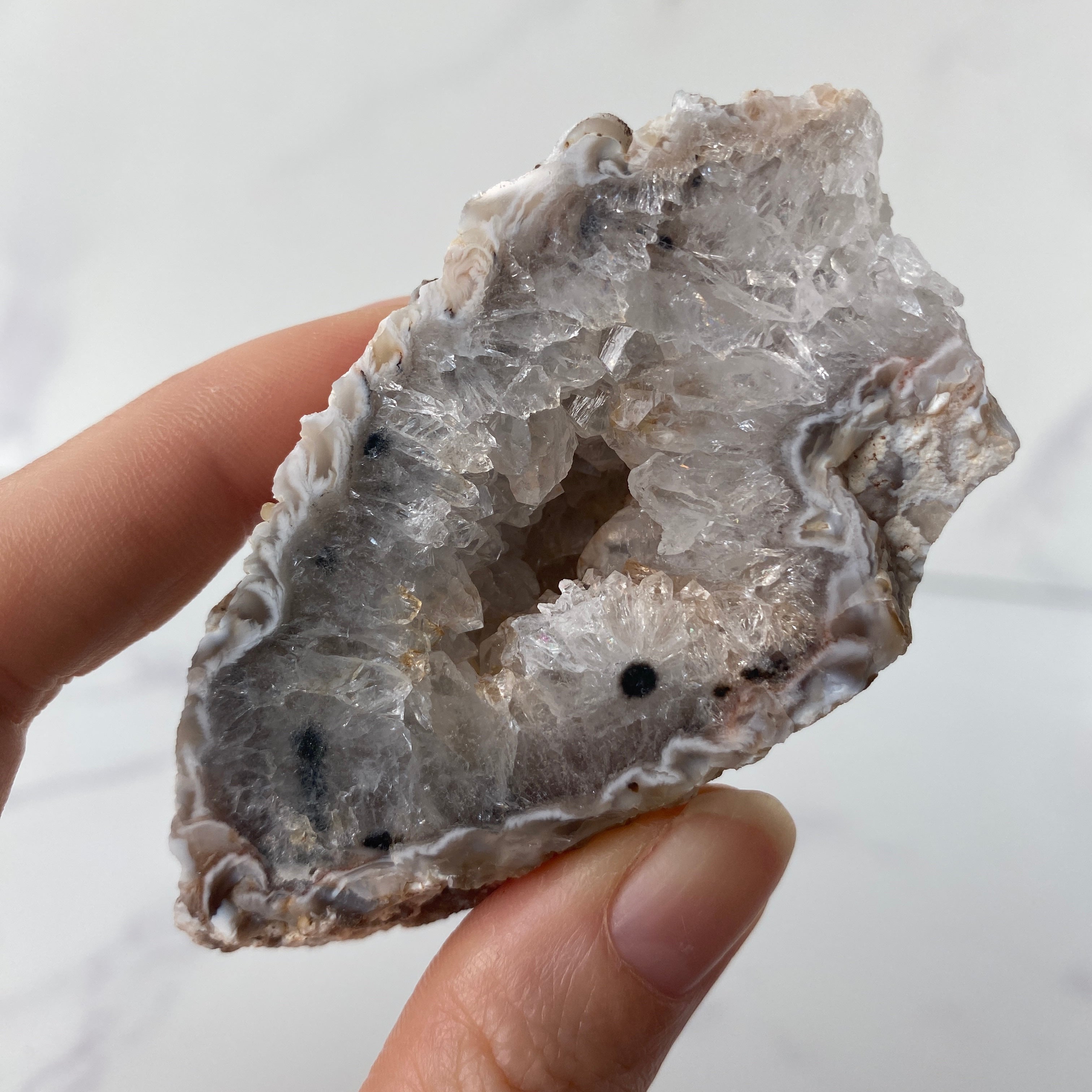 Achat Geode angeschnitten