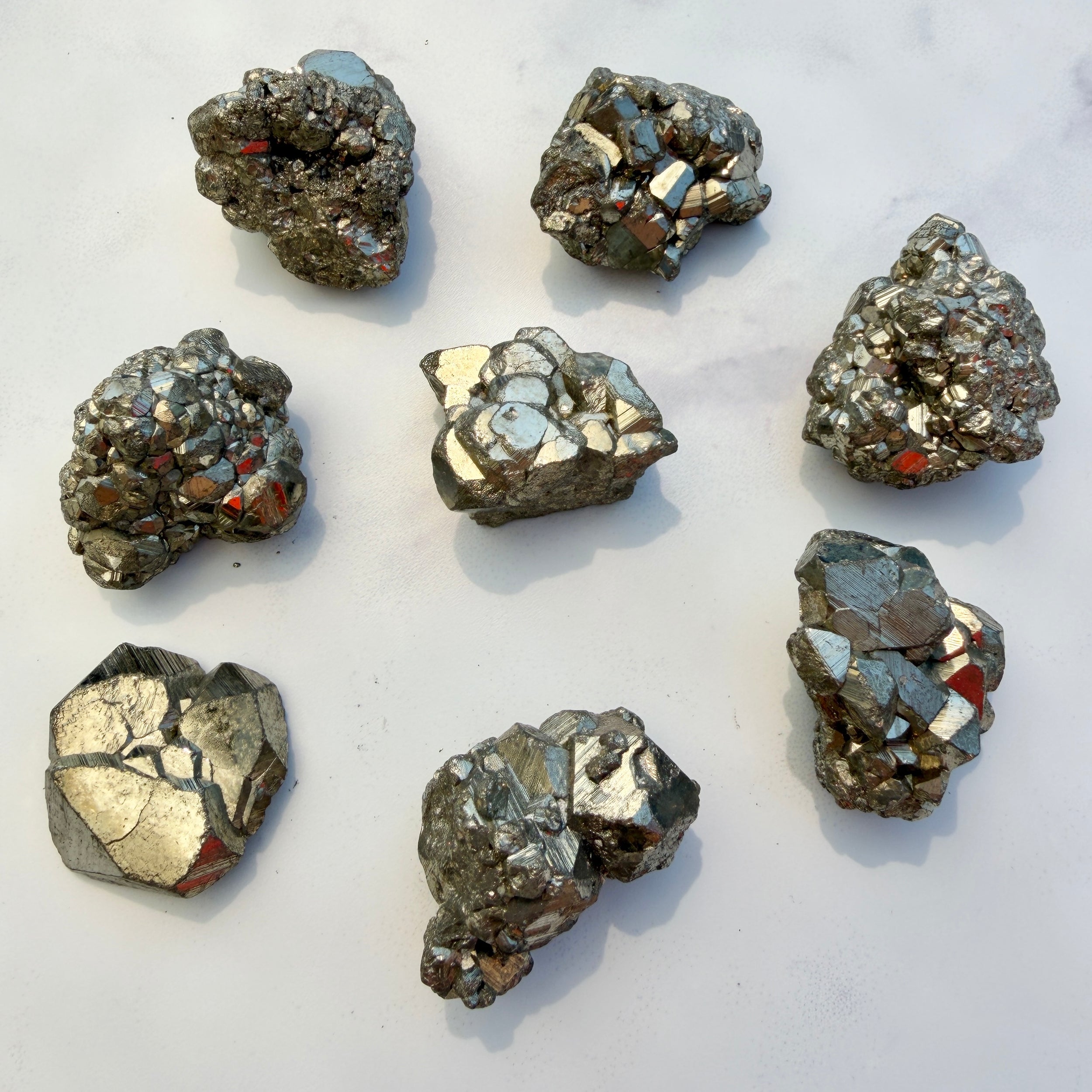 Kleine Pyrit Cluster, B-Ware