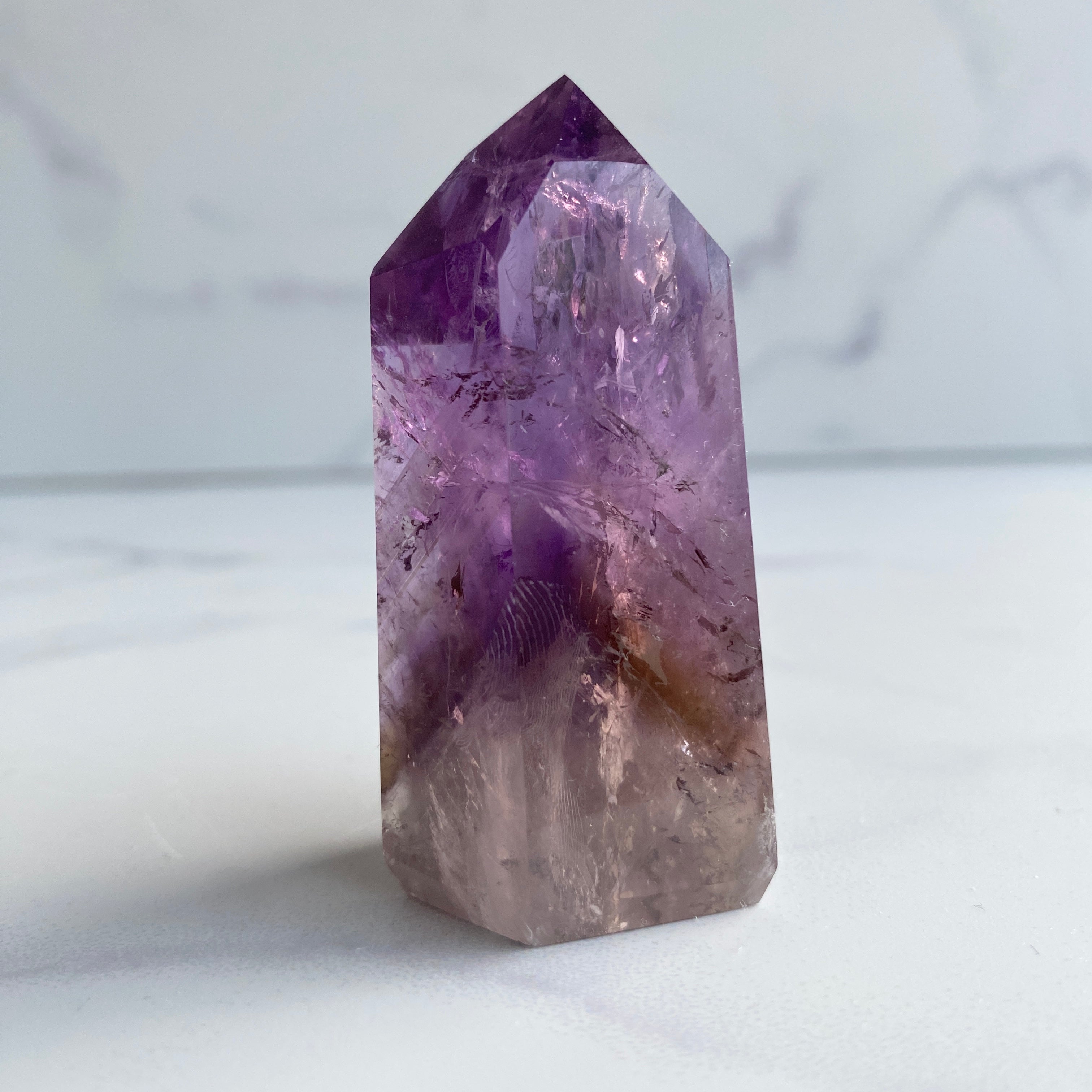 Amethyst Turm mit Hollandit