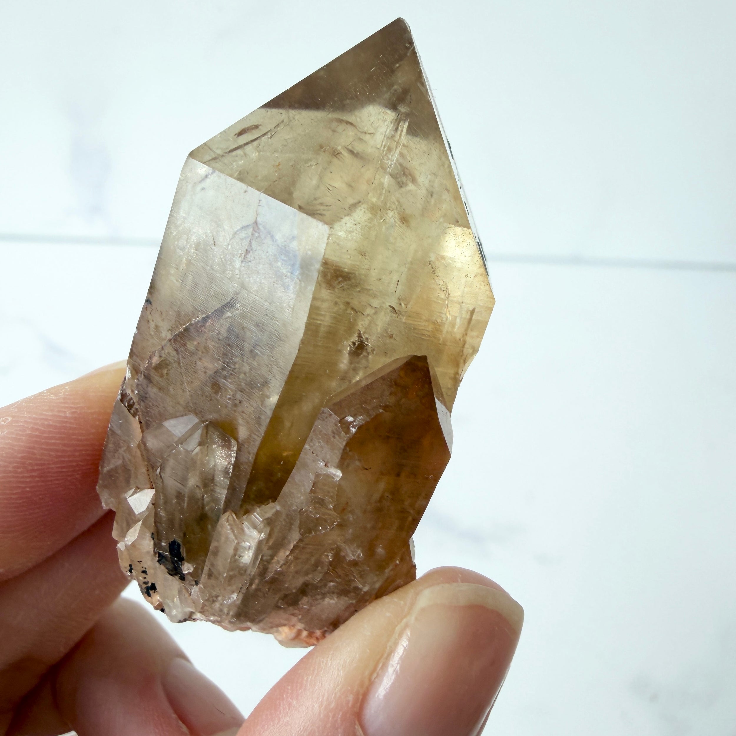 Kundalini Citrin, Einzelstück, naturbelassen