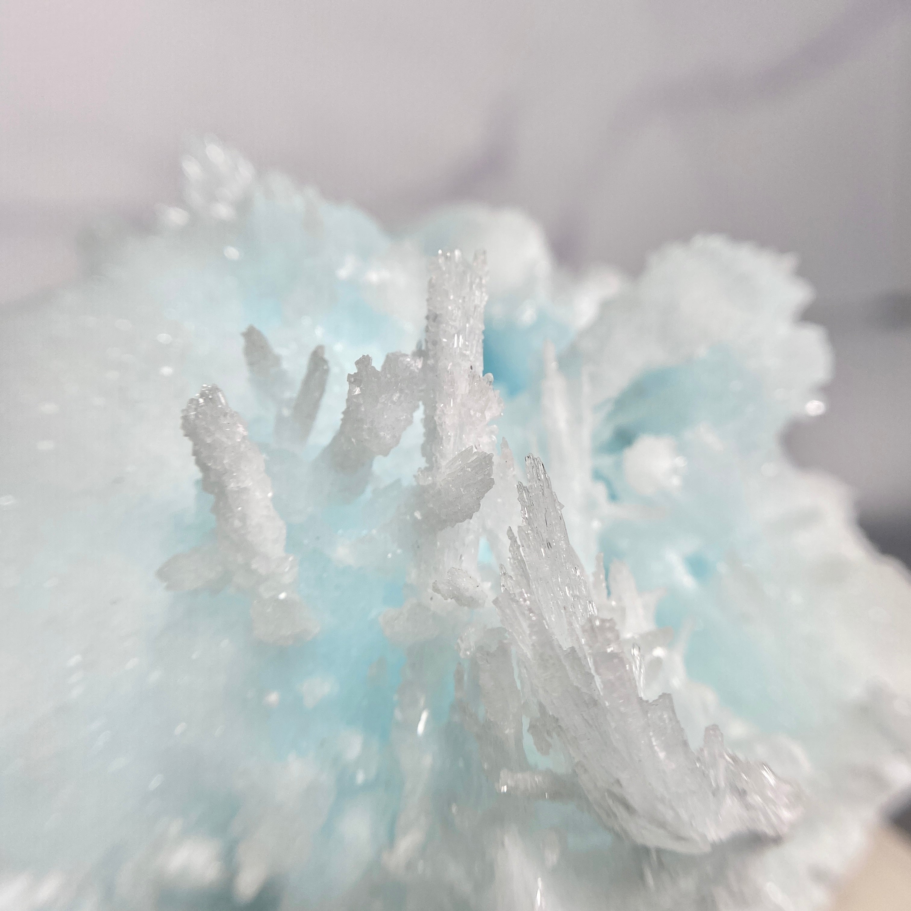 blauer Aragonit Rohstein