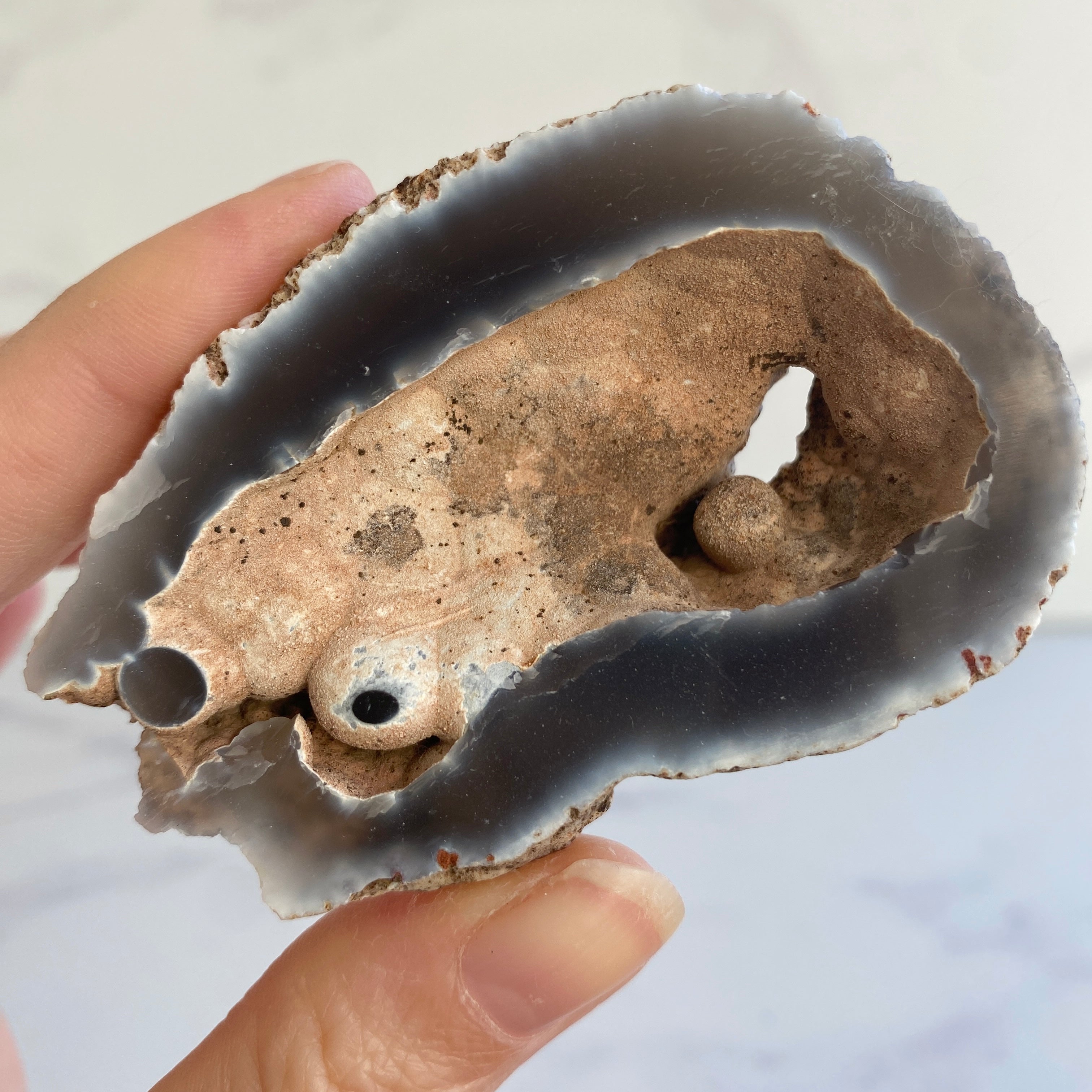 Achat Geode botryoidal