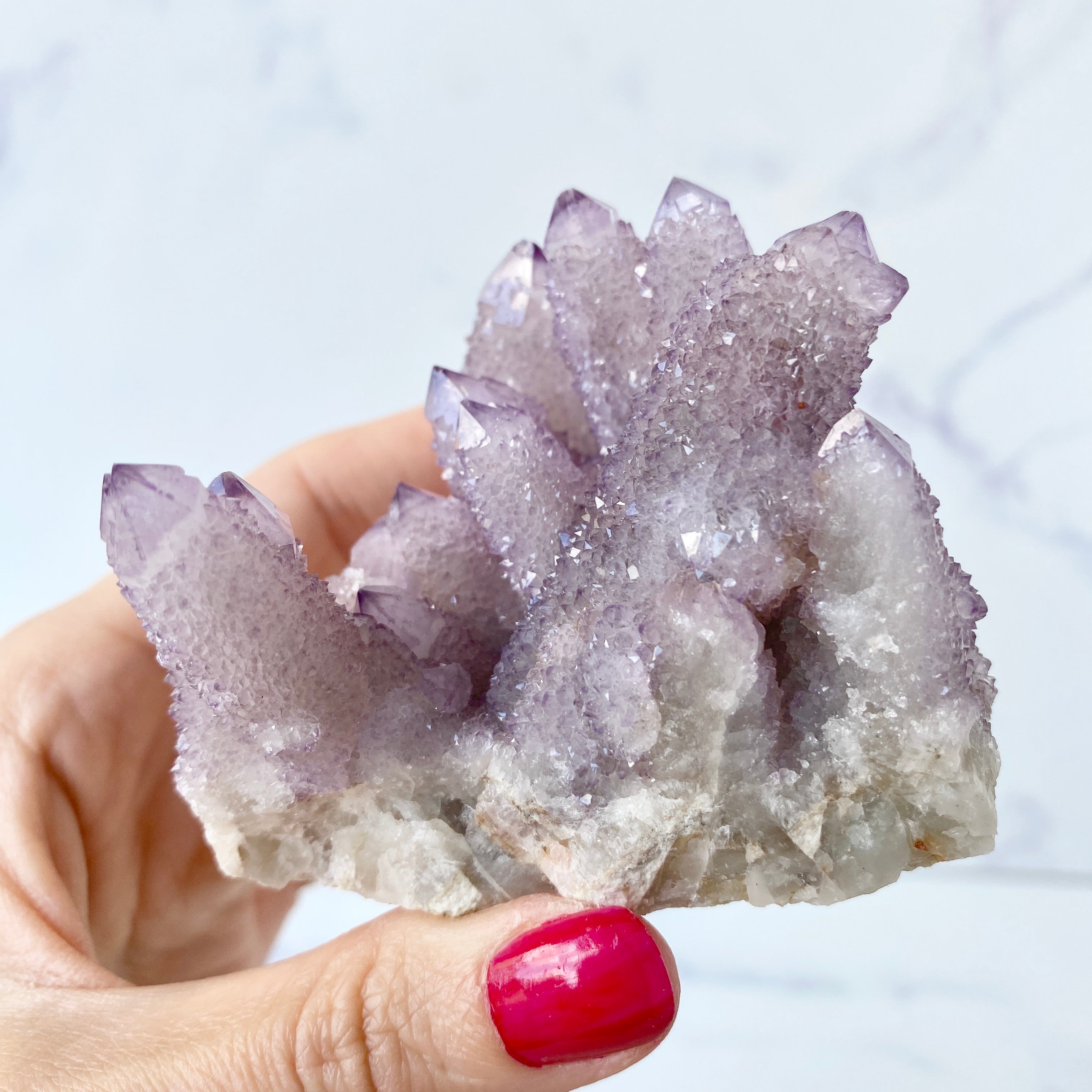 Kaktusquarz Cluster (Spirit Quarz)