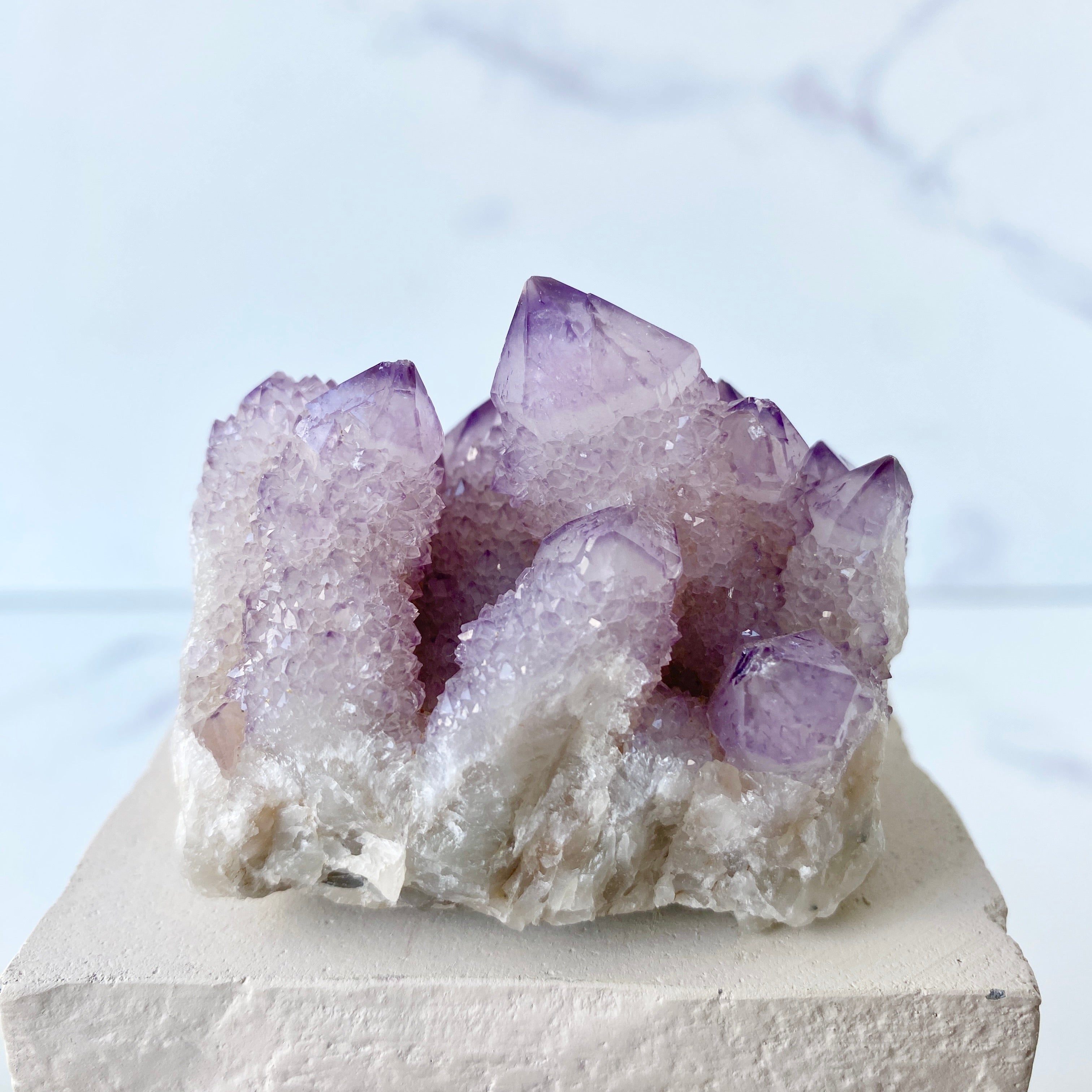 Kaktusquarz Cluster (Spirit Quarz)