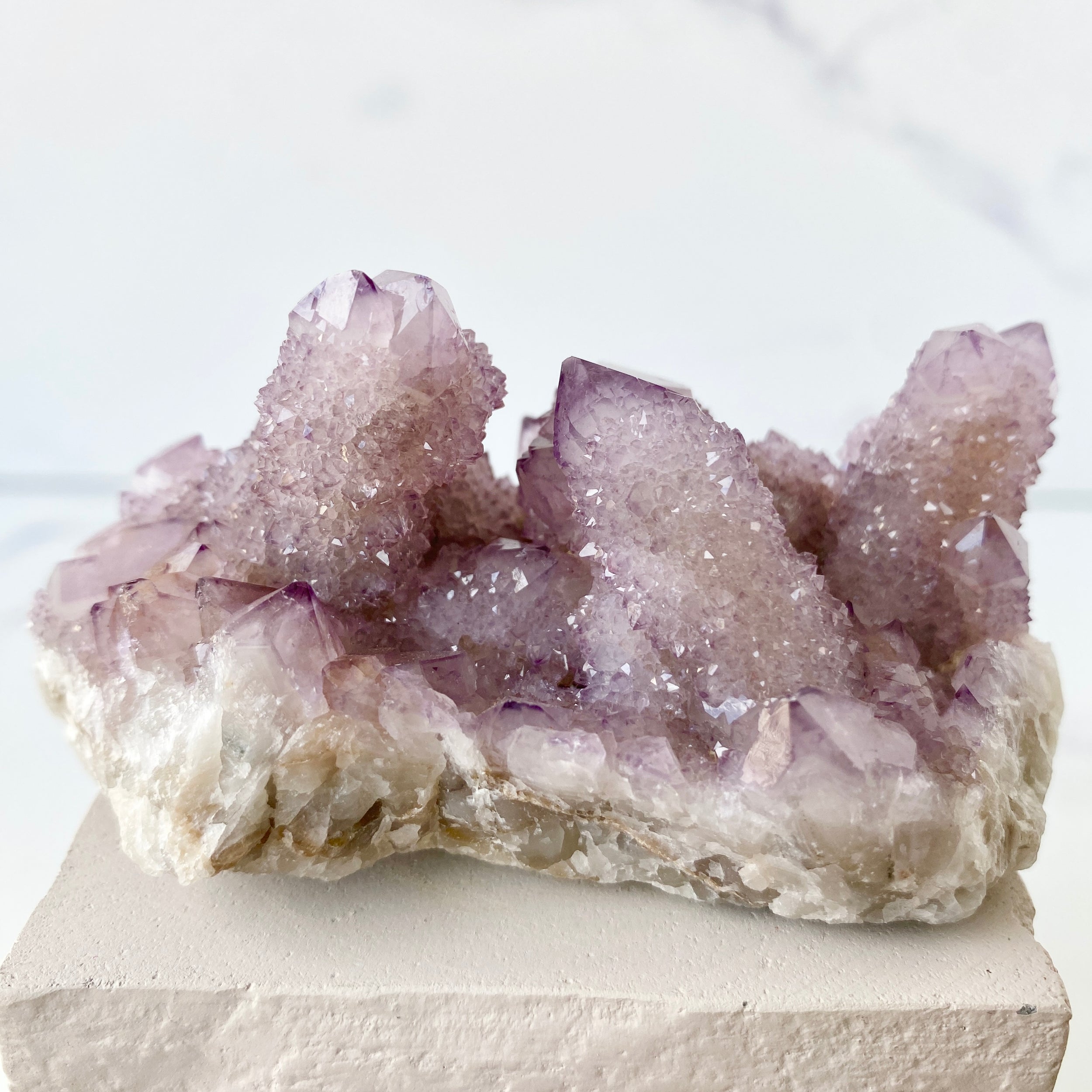 Kaktusquarz Cluster (Spirit Quarz)