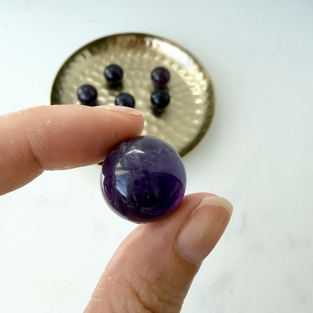 Mini Amethyst Kugel