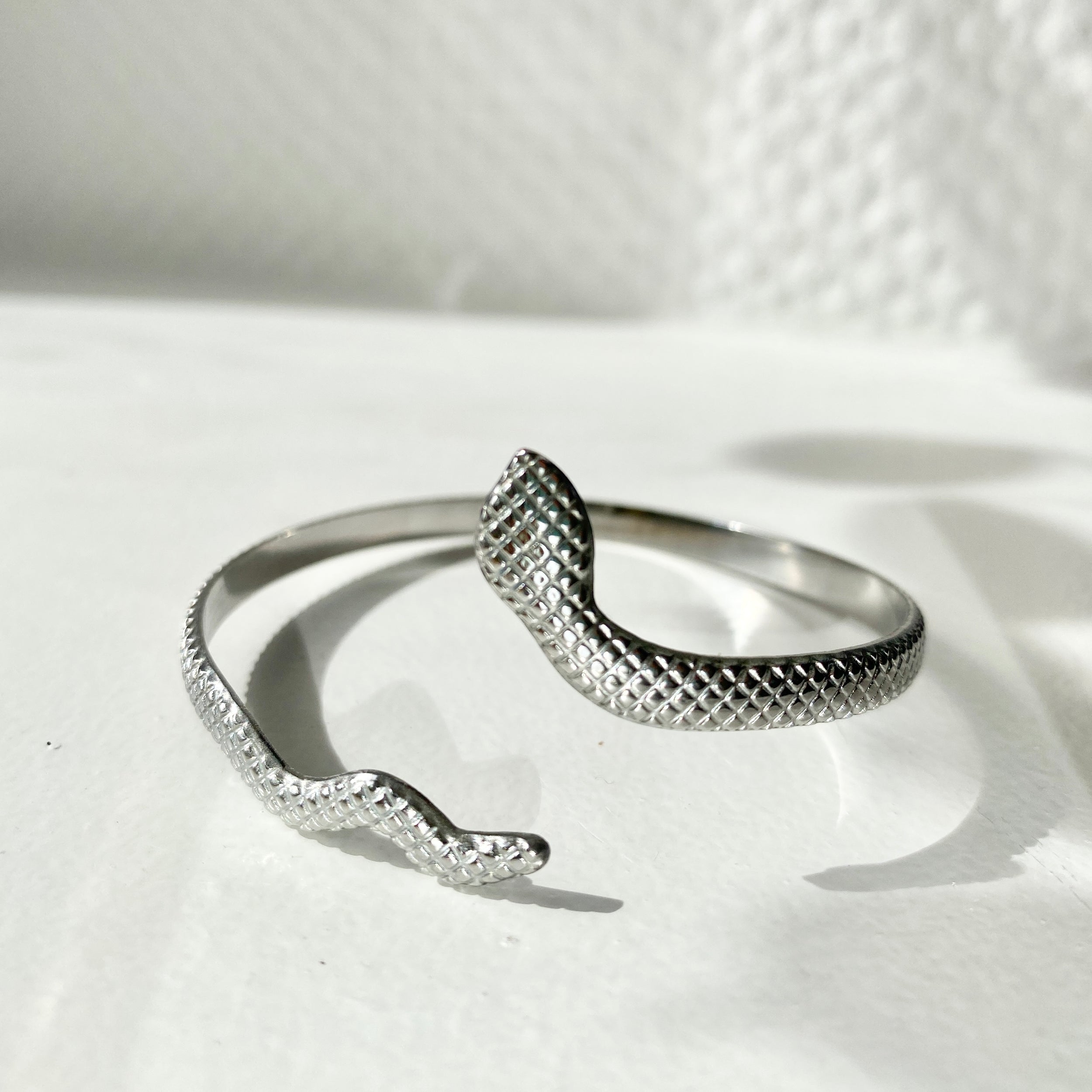 Armreif Schlange Silber - Produktbild