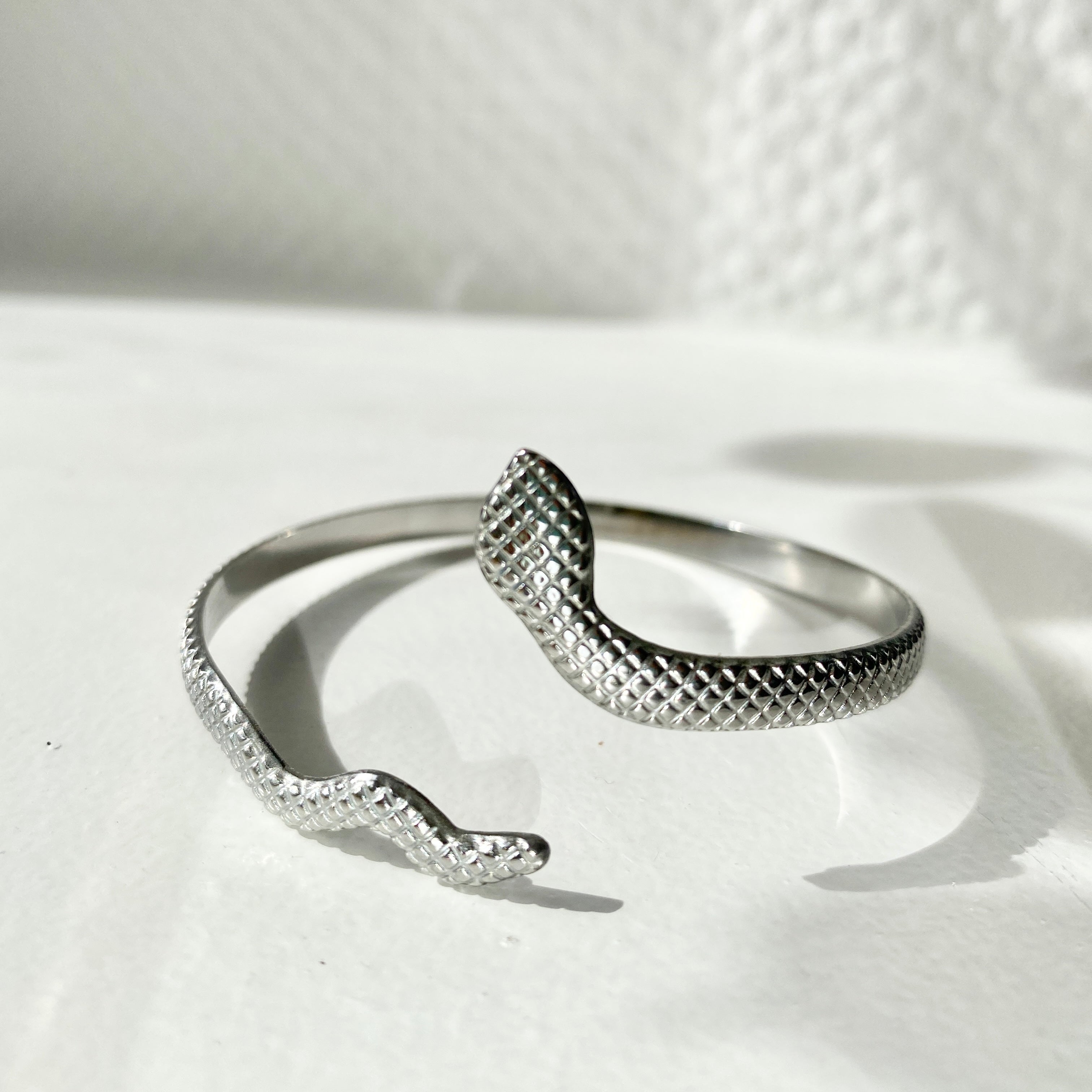 Armreif Schlange Silber - Produktbild