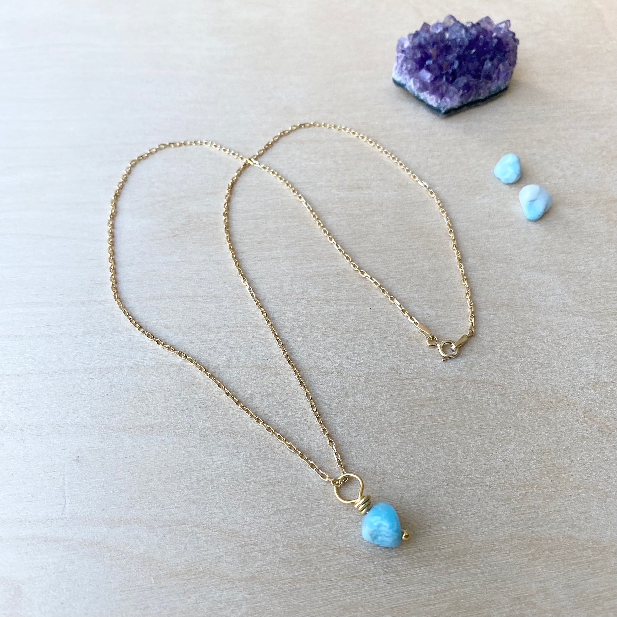 Halskette Atlantis | LARIMAR - Darstellung